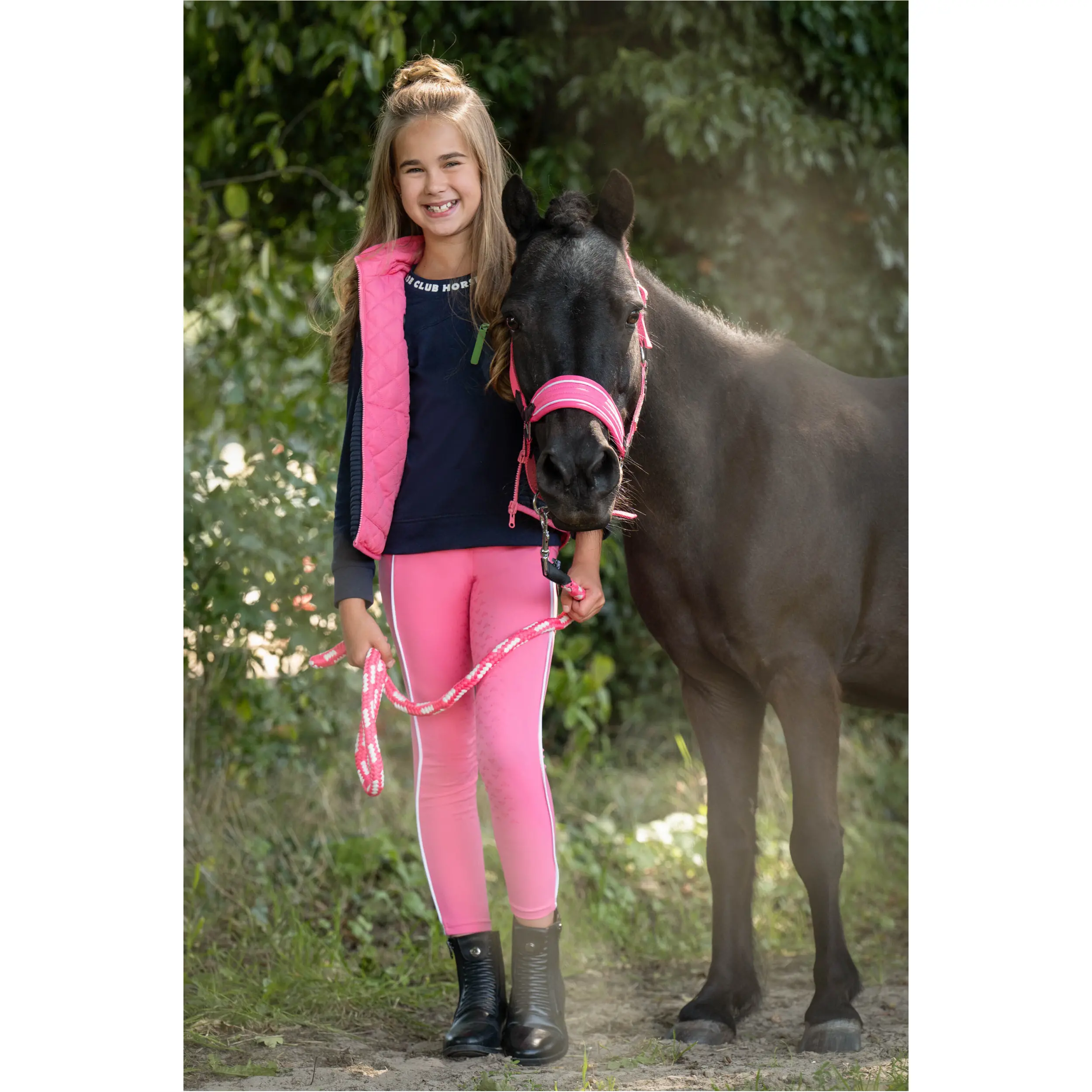 Halfter für Shettys MAUI pink