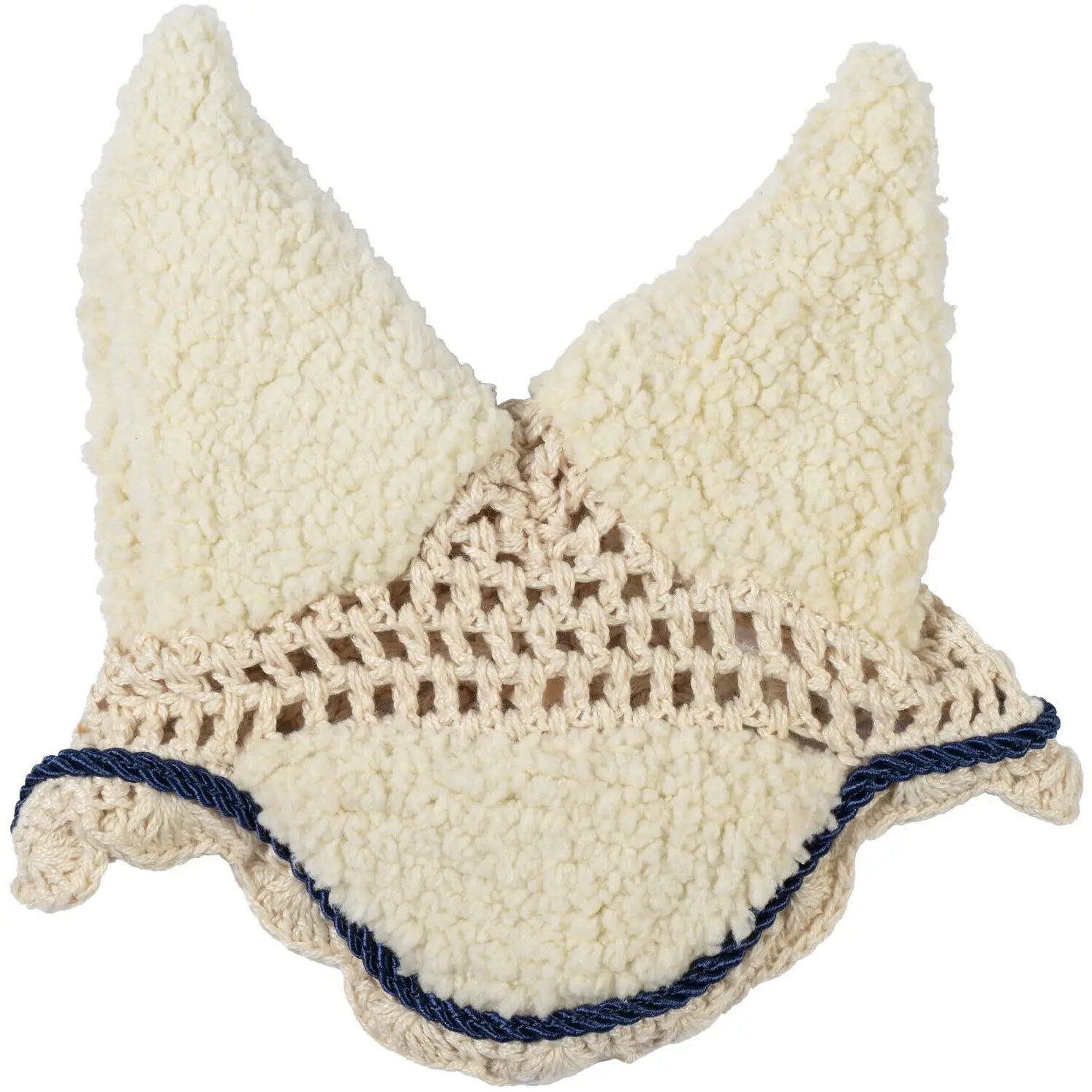 Fliegenhaube HOBBY HORSING TEDDY beige