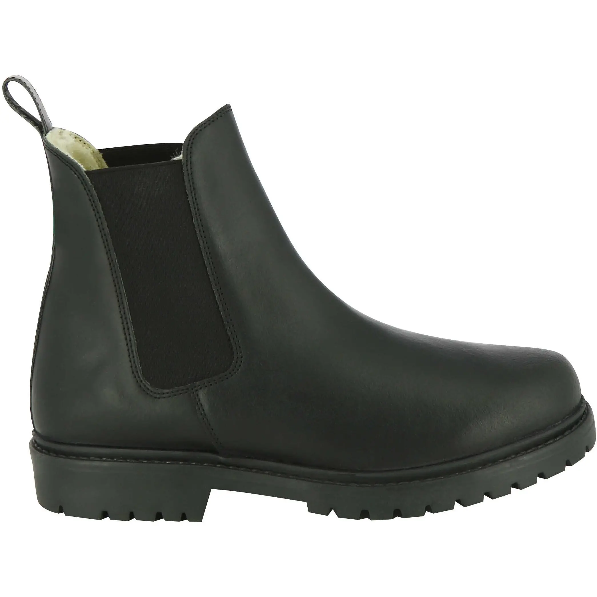 Winterstiefeletten CAMARGUE Echtleder schwarz