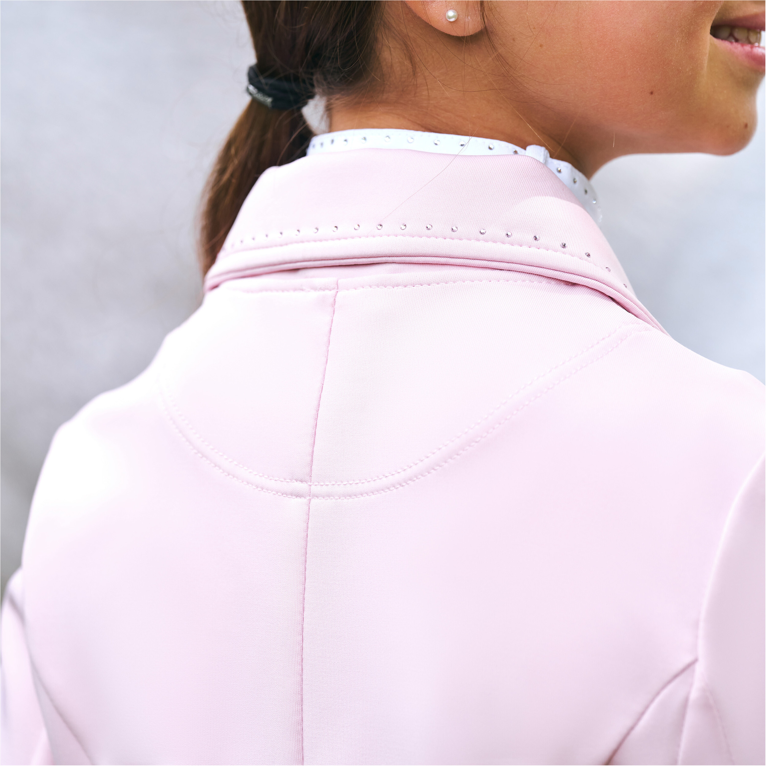 Kinder Turnierjacket IRHBasic Glam candy floss