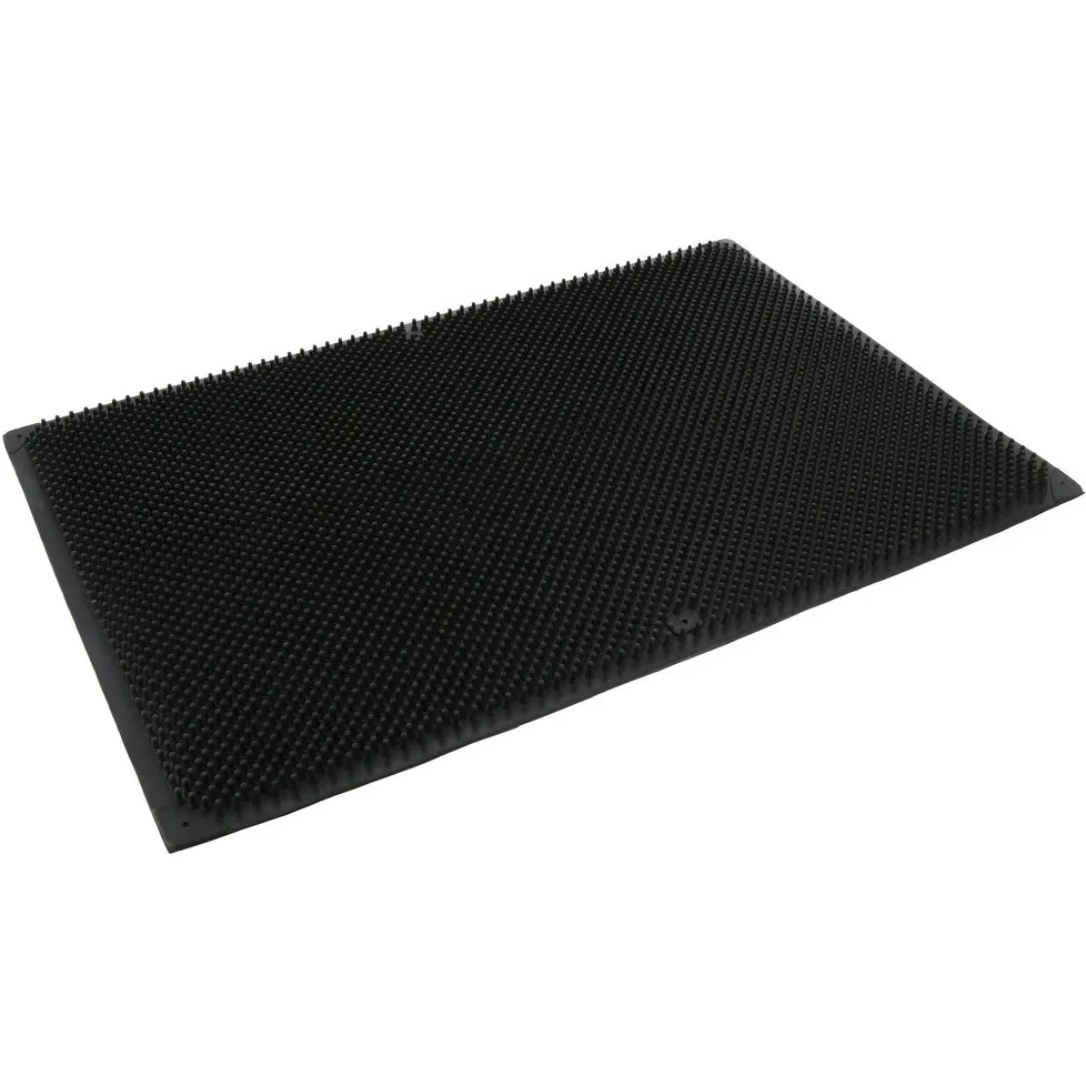 Wandkratzer aus Gummi schwarz 40x60cm
