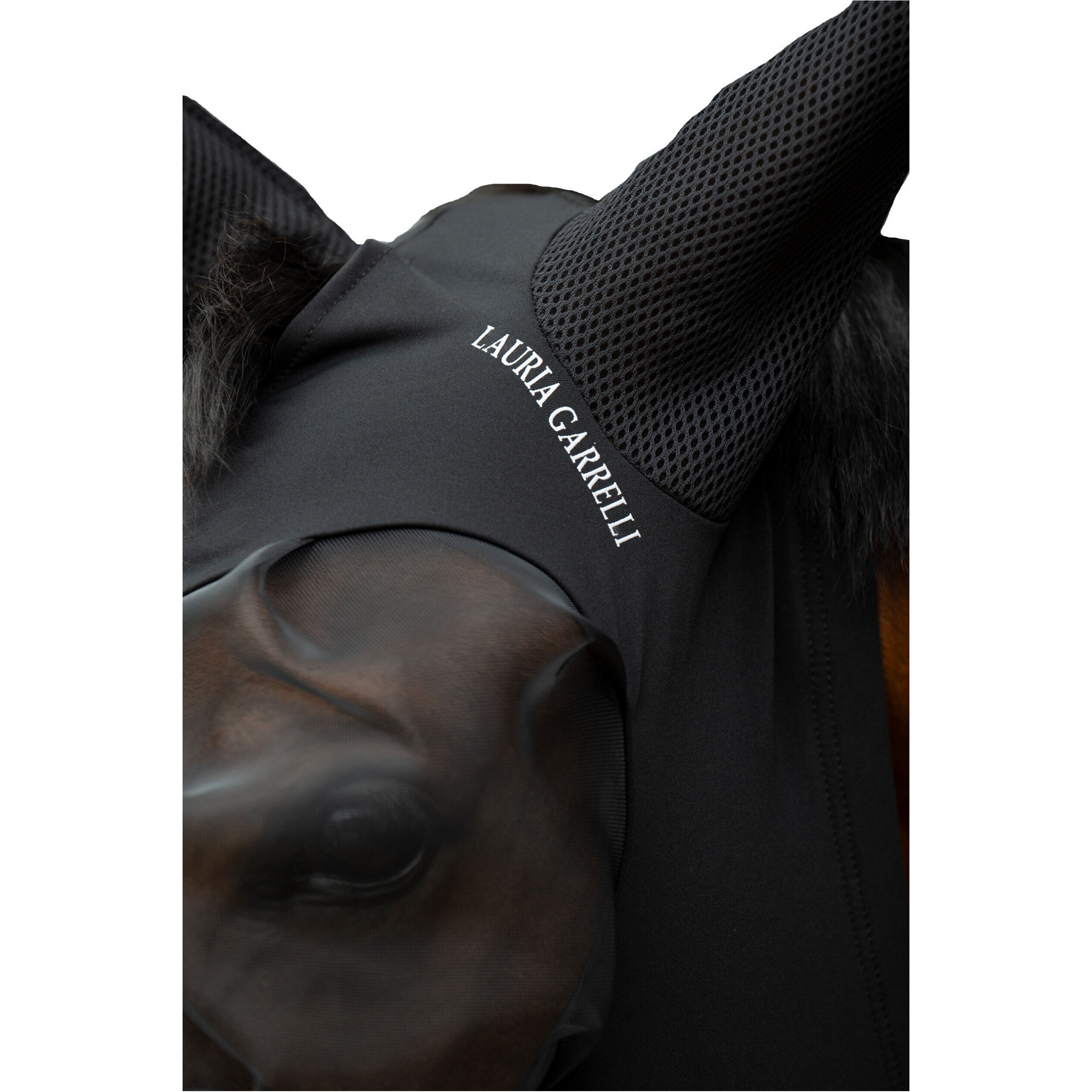 Fliegenschutzmaske AMALFI schwarz