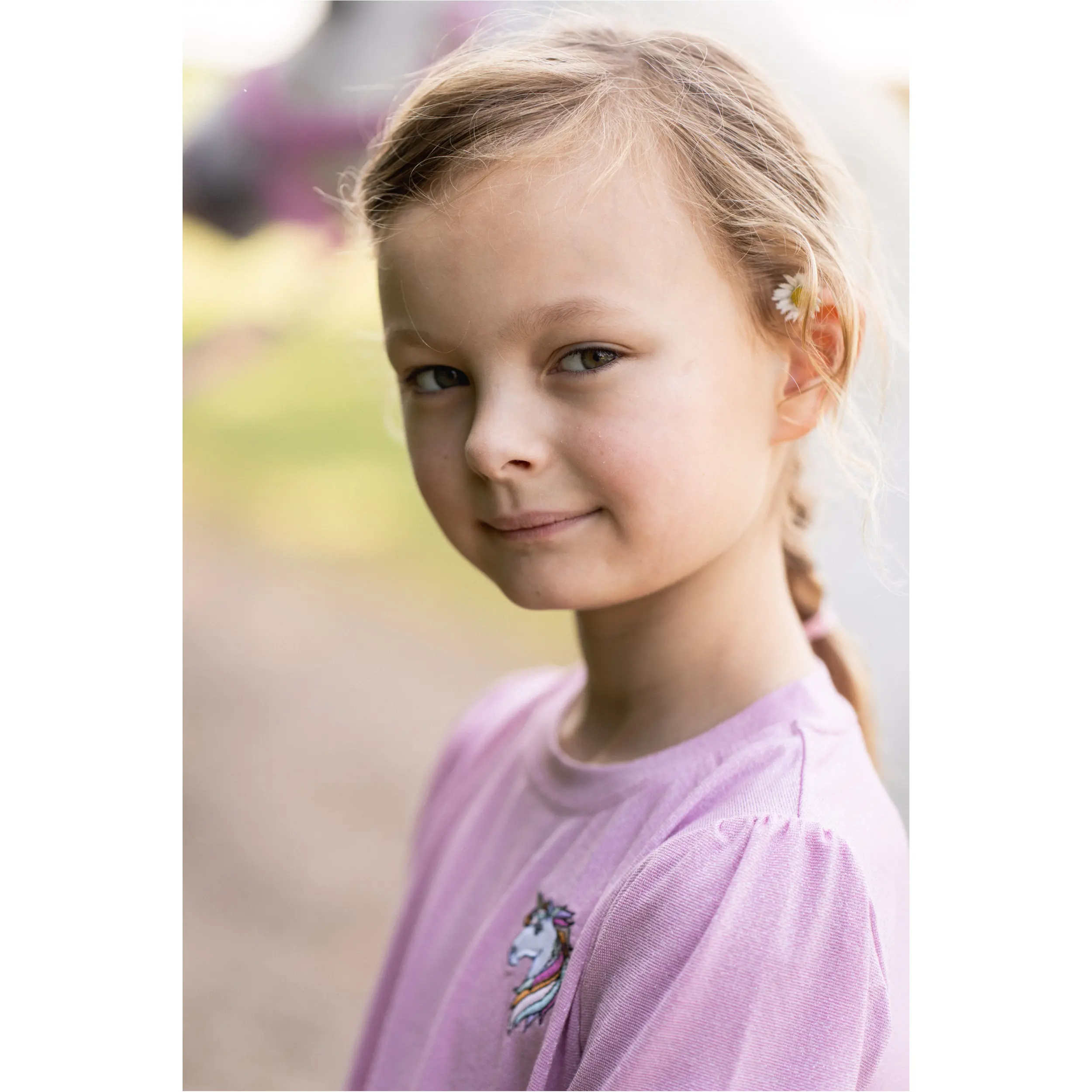 Kinder T-Shirt KARA phlox pink