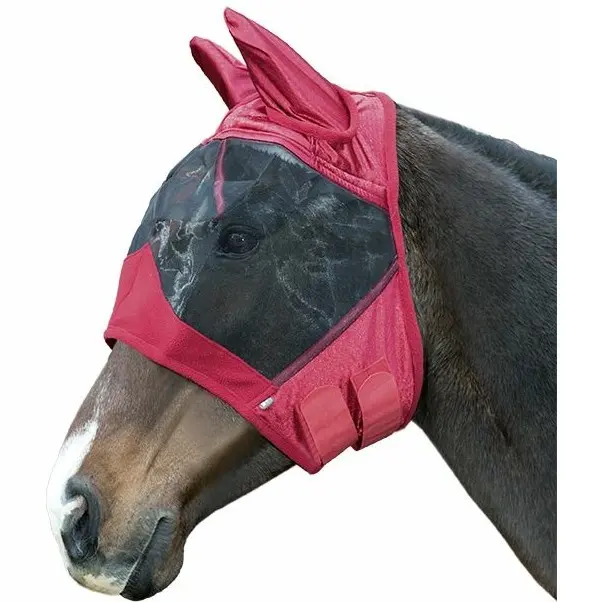 Fliegenmaske HIGH PROFESSIONAL rot