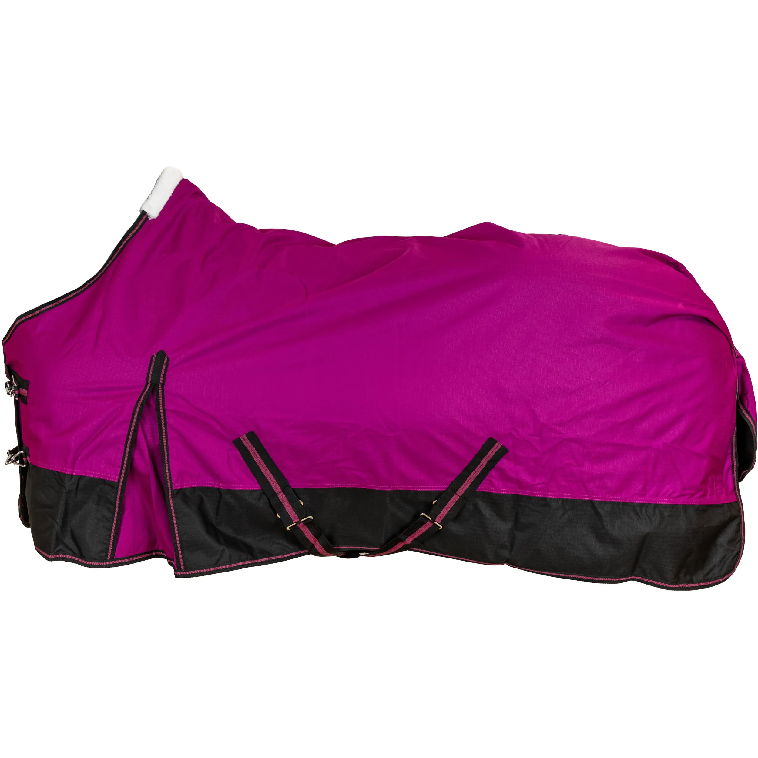 Winterdecke 300g Füllung 600D BASICLINE beere/schwarz