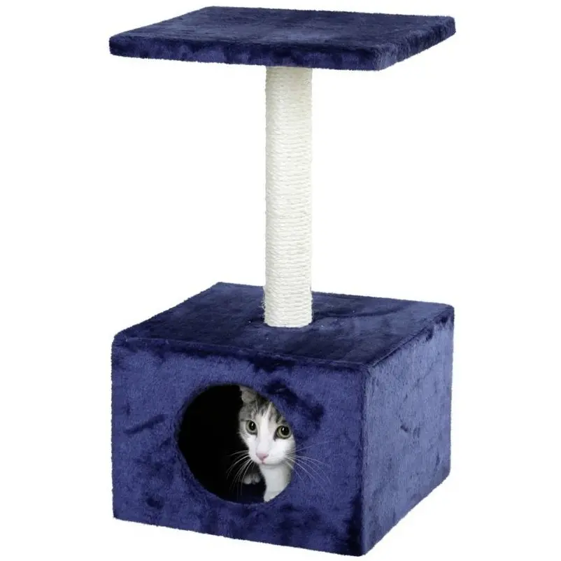 Kratzbaum AMETHYST dunkelblau 57cm 