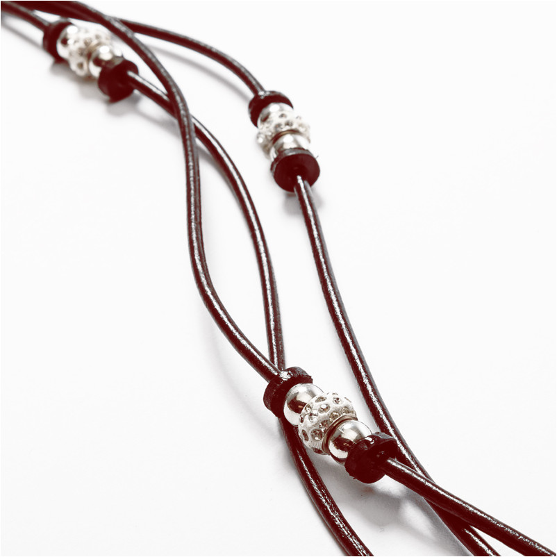 Stirnband GRACE braun/weiß Stirnband GRACE braun/weiß