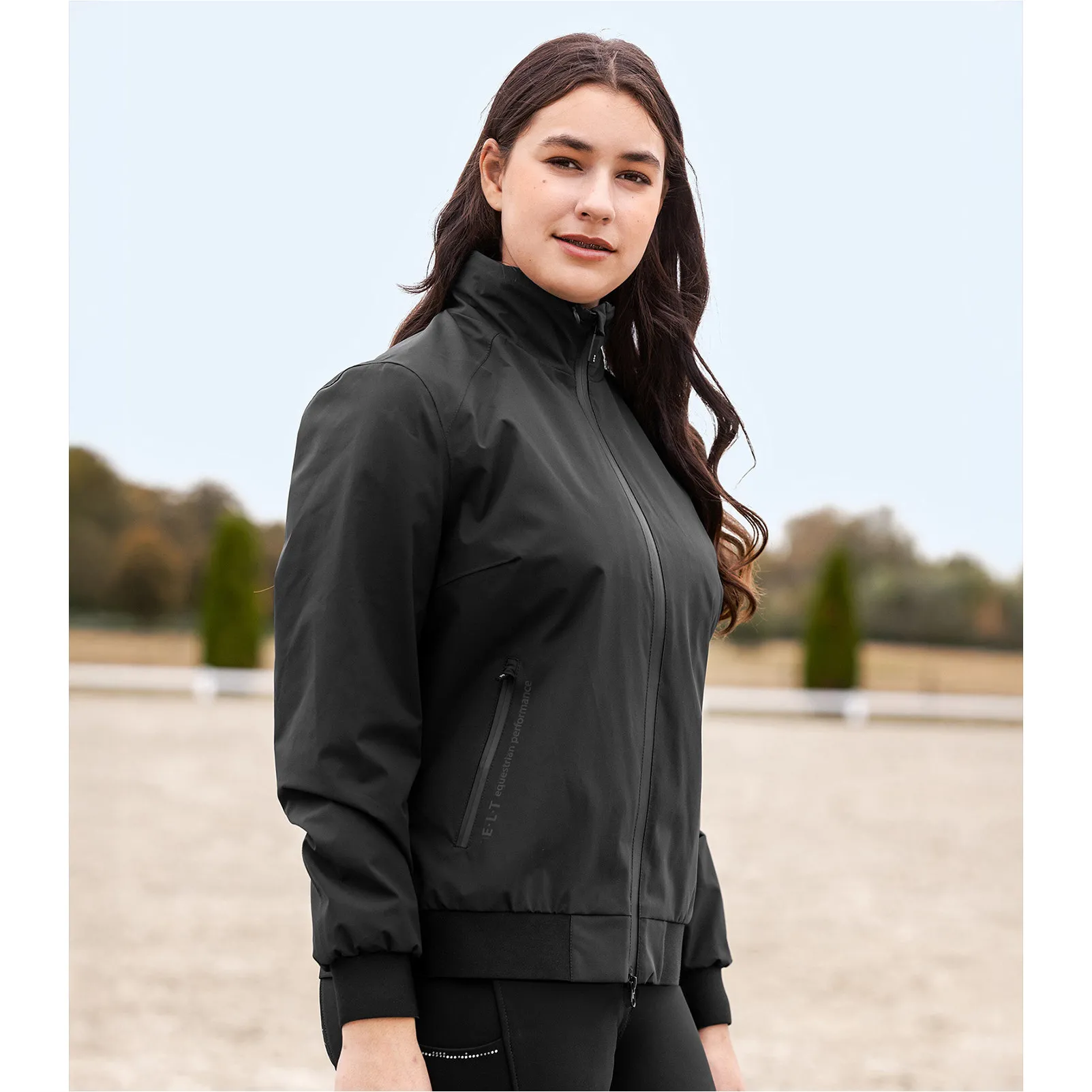 Damen Performance-Reitblouson RAVENNA schwarz