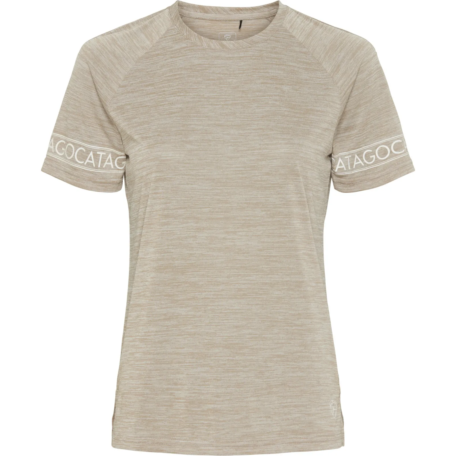 Damen T-Shirt RIGA sandshell melange