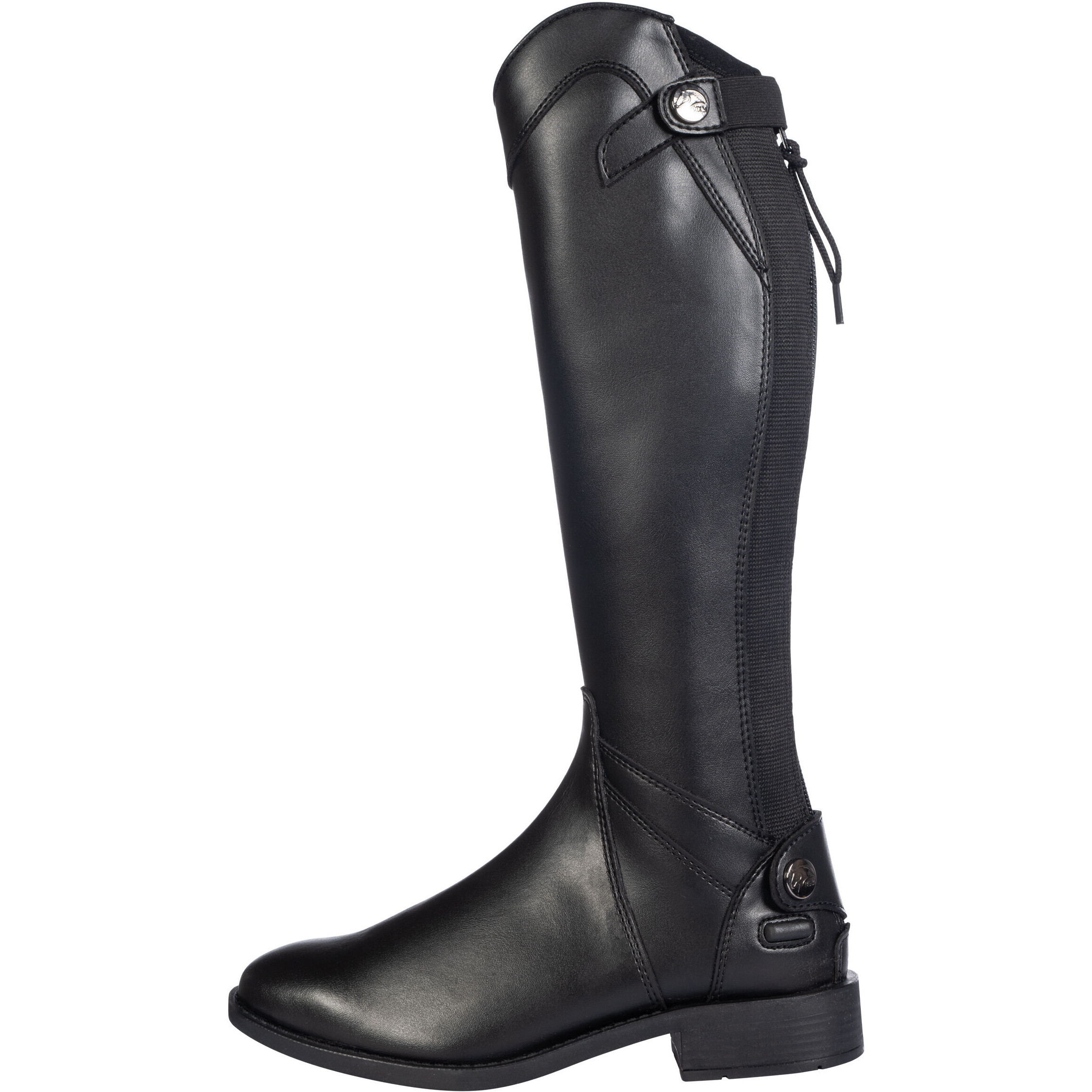 Kinder Reitstiefel ABERDEEN KIDS Kunstleder schwarz
