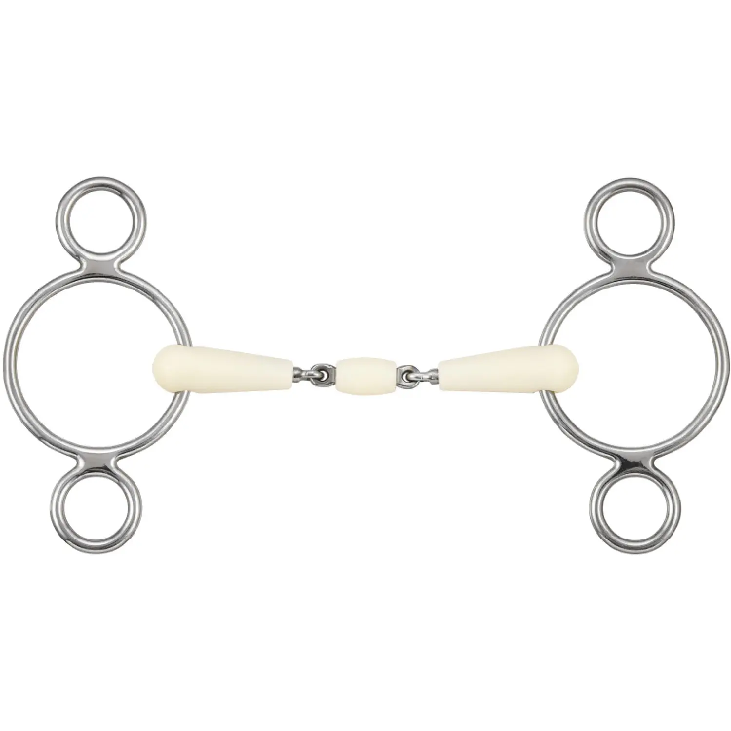 3-Ring Gebiss doppelt gebrochen