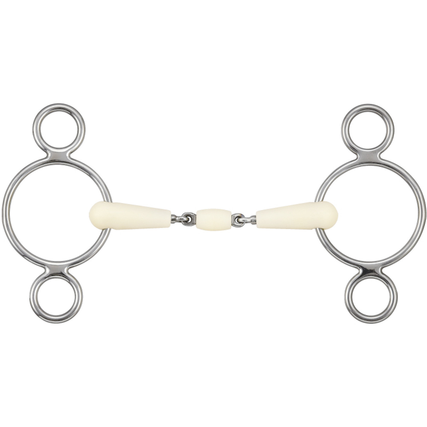 3-Ring Gebiss doppelt gebrochen