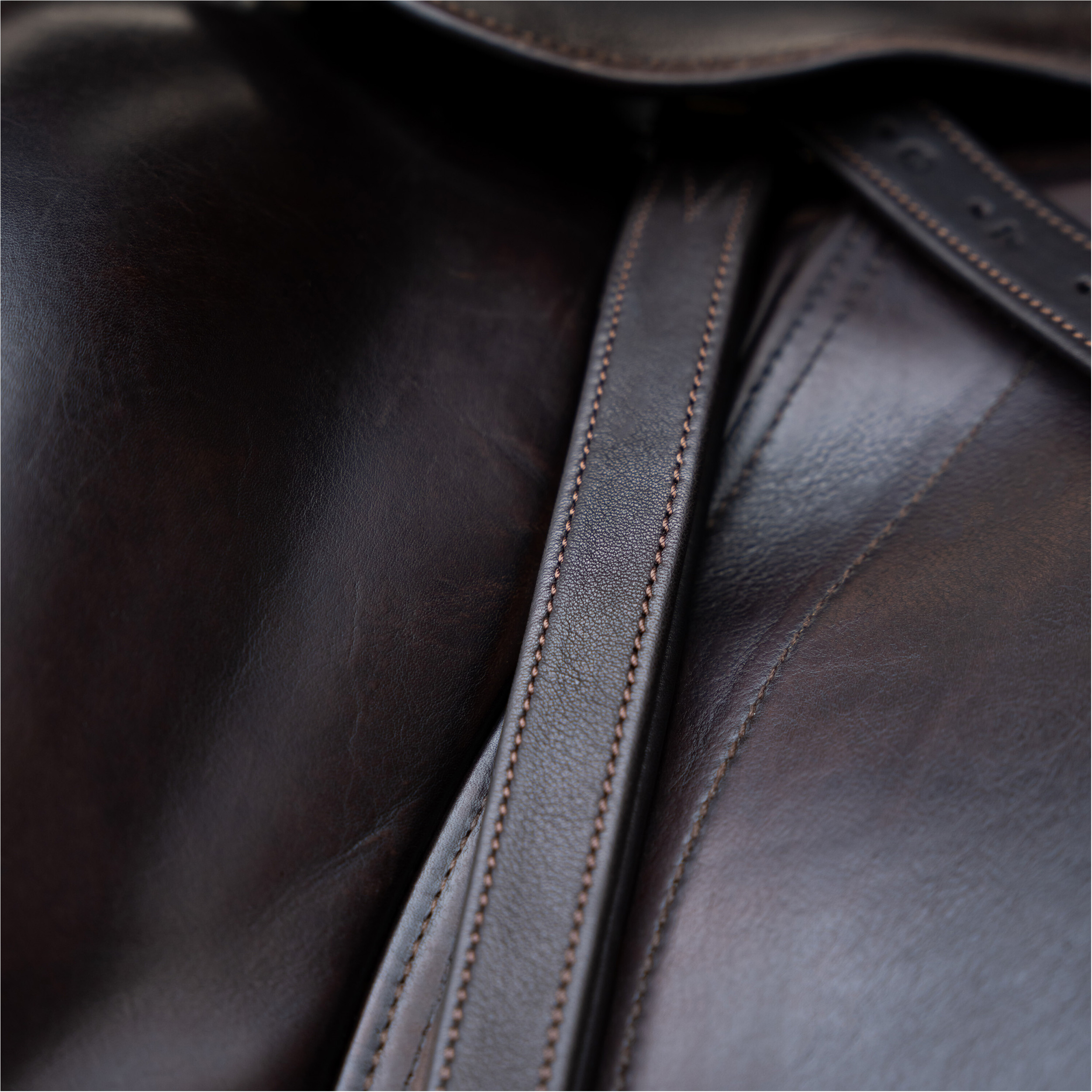 Steigbügelriemen IRH Soft mit Nylonkern dark braun