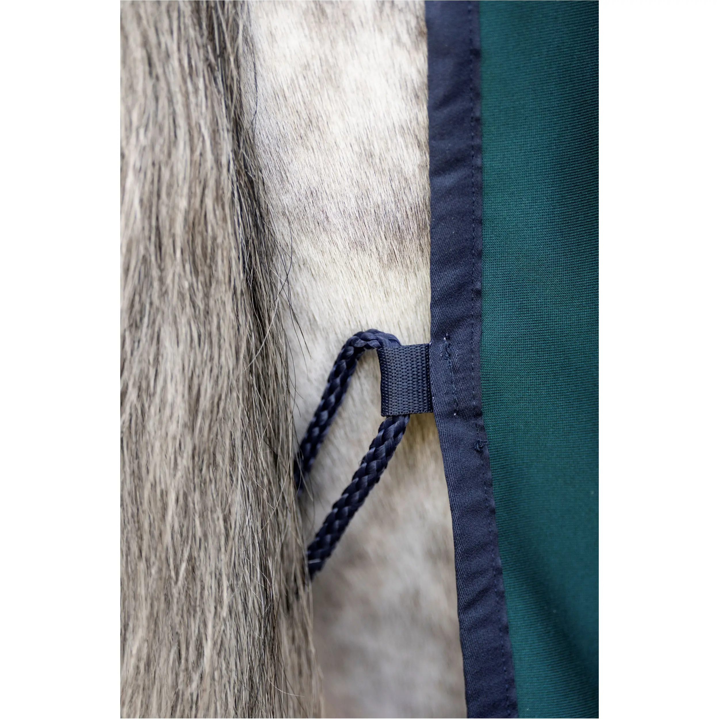 Abschwitzdecke AMIGO Jersey Cooler dynasty green/navy/silver