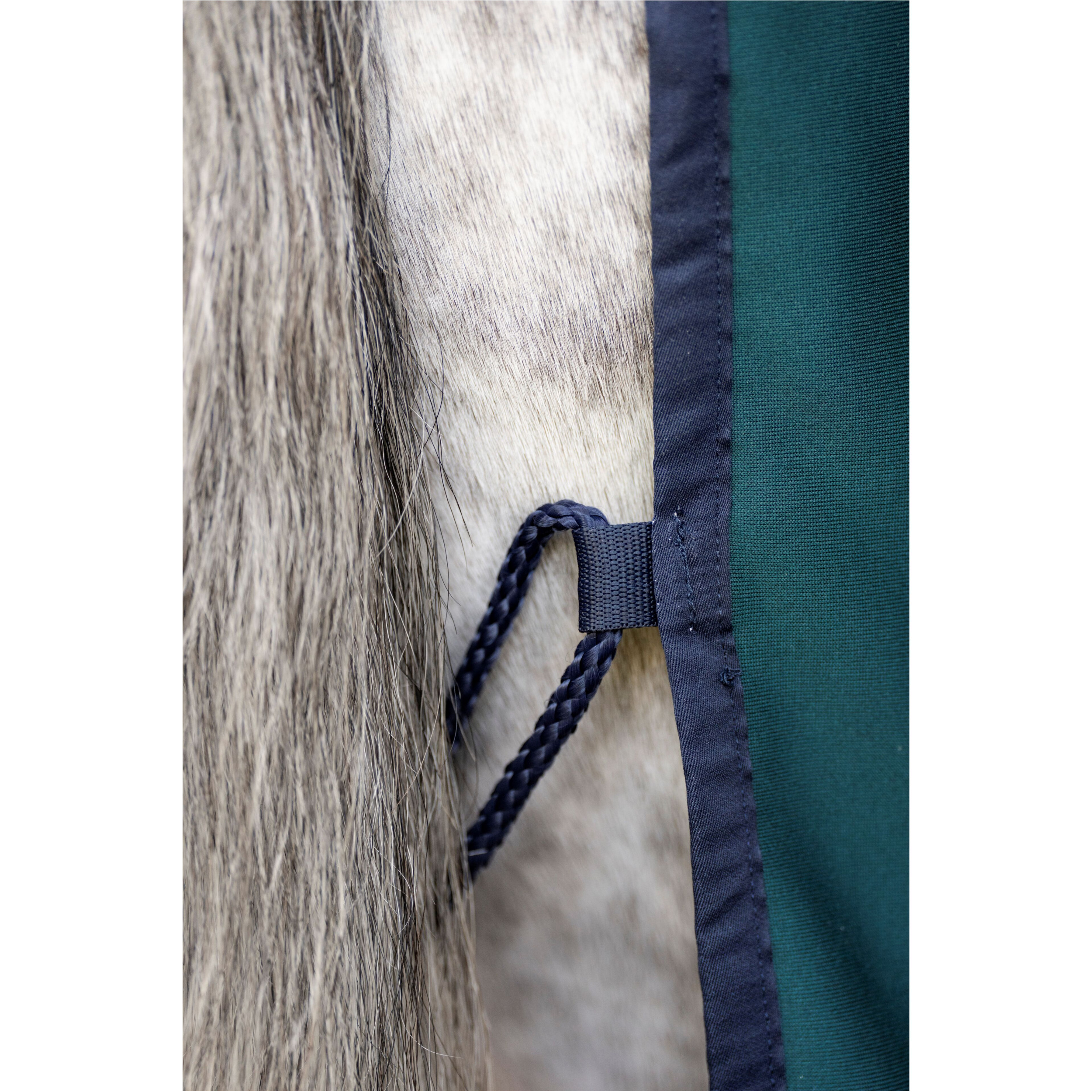 Abschwitzdecke AMIGO Jersey Cooler dynasty green/navy/silver Abschwitzdecke AMIGO Jersey Cooler dynasty green/navy/silver