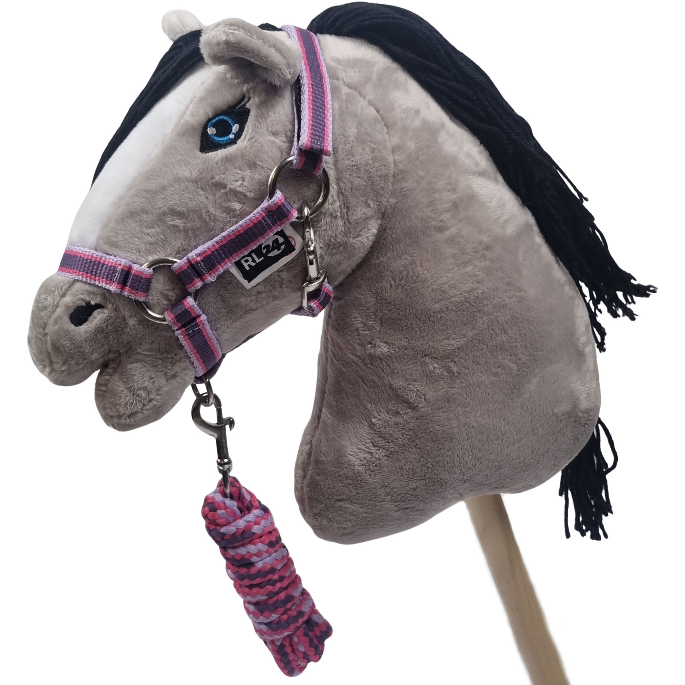 Halfter und Strick HOBBY HORSING lila Halfter und Strick HOBBY HORSING lila