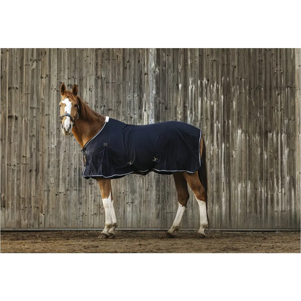 Abschwitzdecke Micro Mesh EquiTheme marineblau
