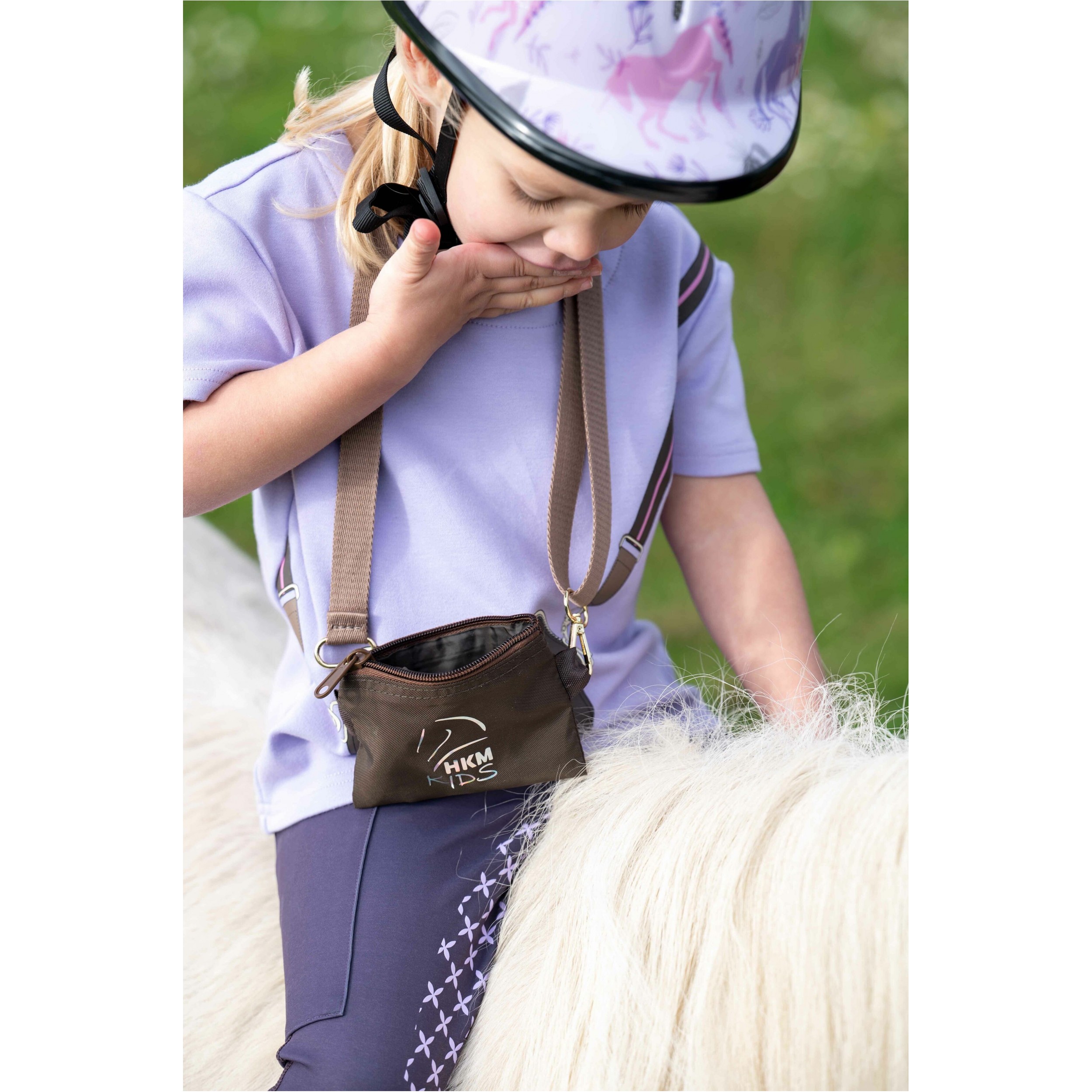 Kinder Sweatshirt LOLA BAG lavendel