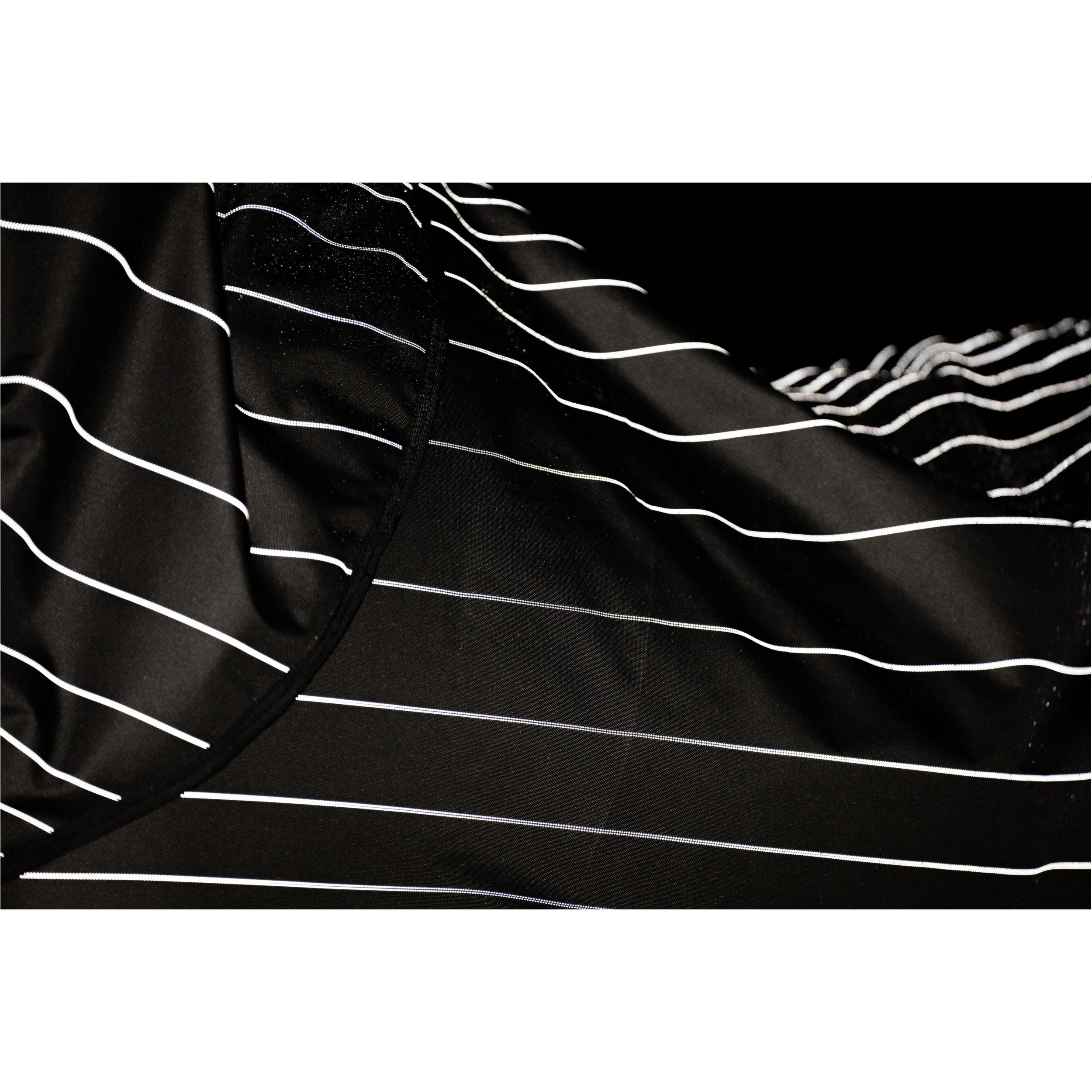 Outdoordecke Halsteil (abnehmbar) 1200D AMIGO FieldSafe Reflectech Plus black/reflective