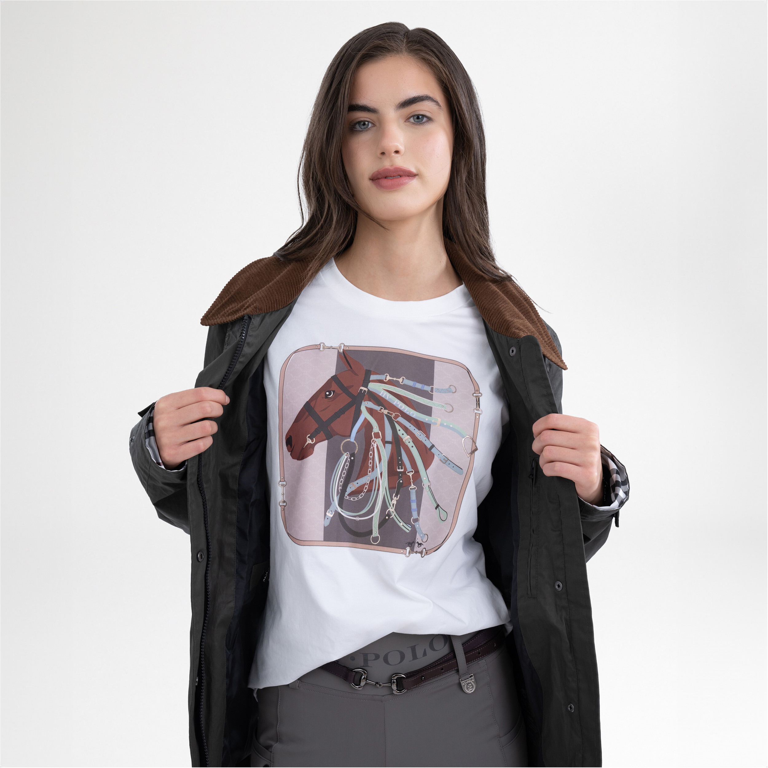 Damen T-Shirt HVPJutta weiß