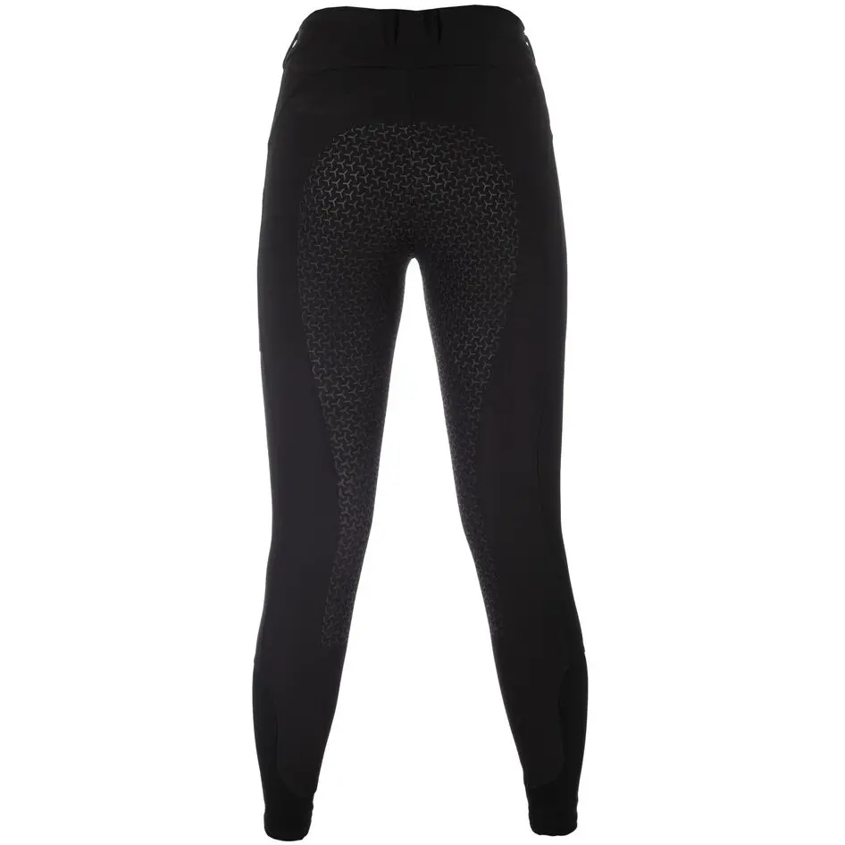 Damen Reitleggings Silikon Vollbesatz AMALFI schwarz
