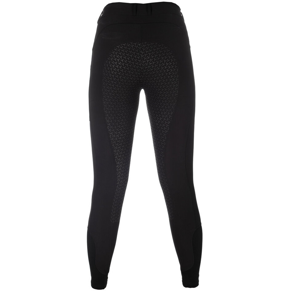 Damen Reitleggings Silikon Vollbesatz AMALFI schwarz