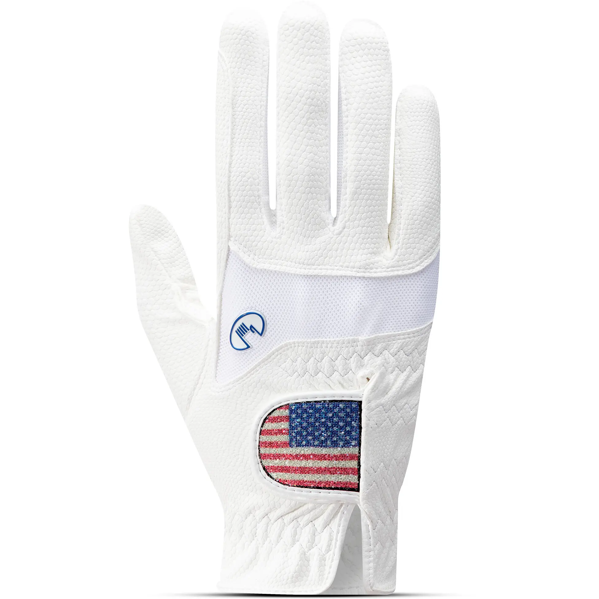 Reithandschuhe MARYLAND USA weiß