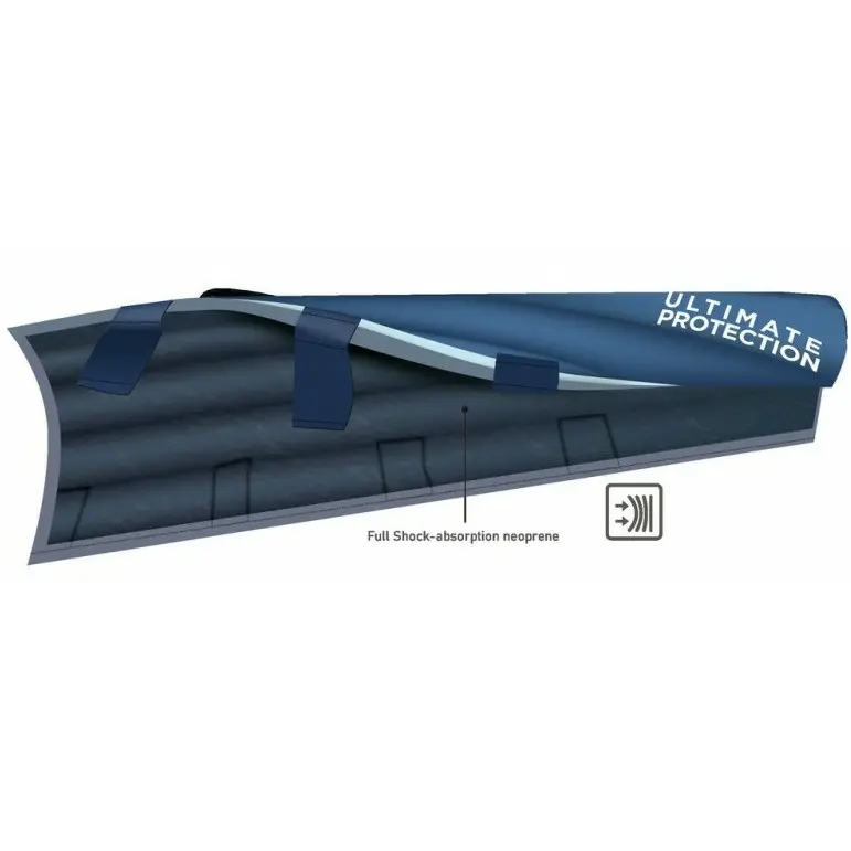 Kopfschutz für Boxentüren marineblau