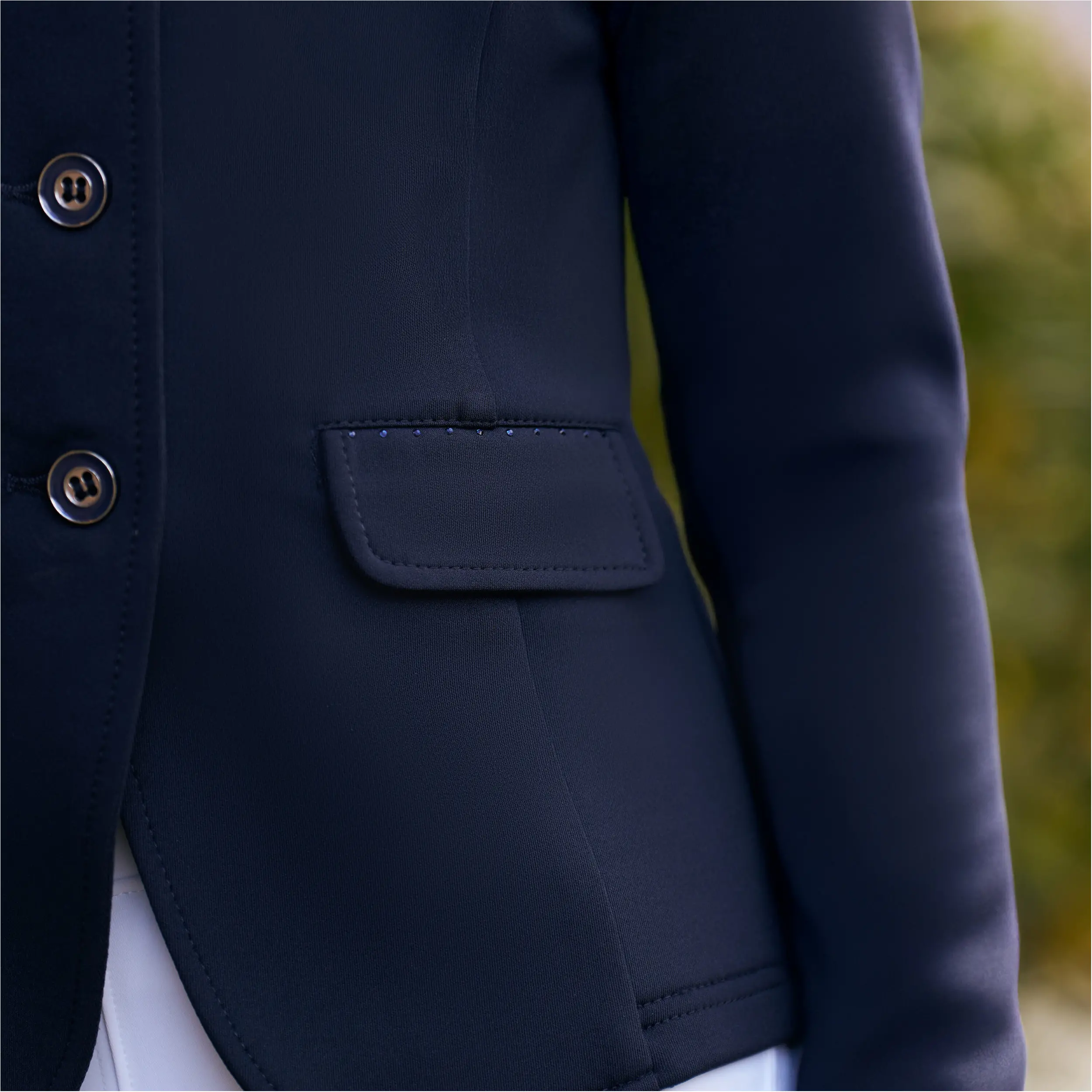 Kinder Turnierjacket IRHBasic Glam navy