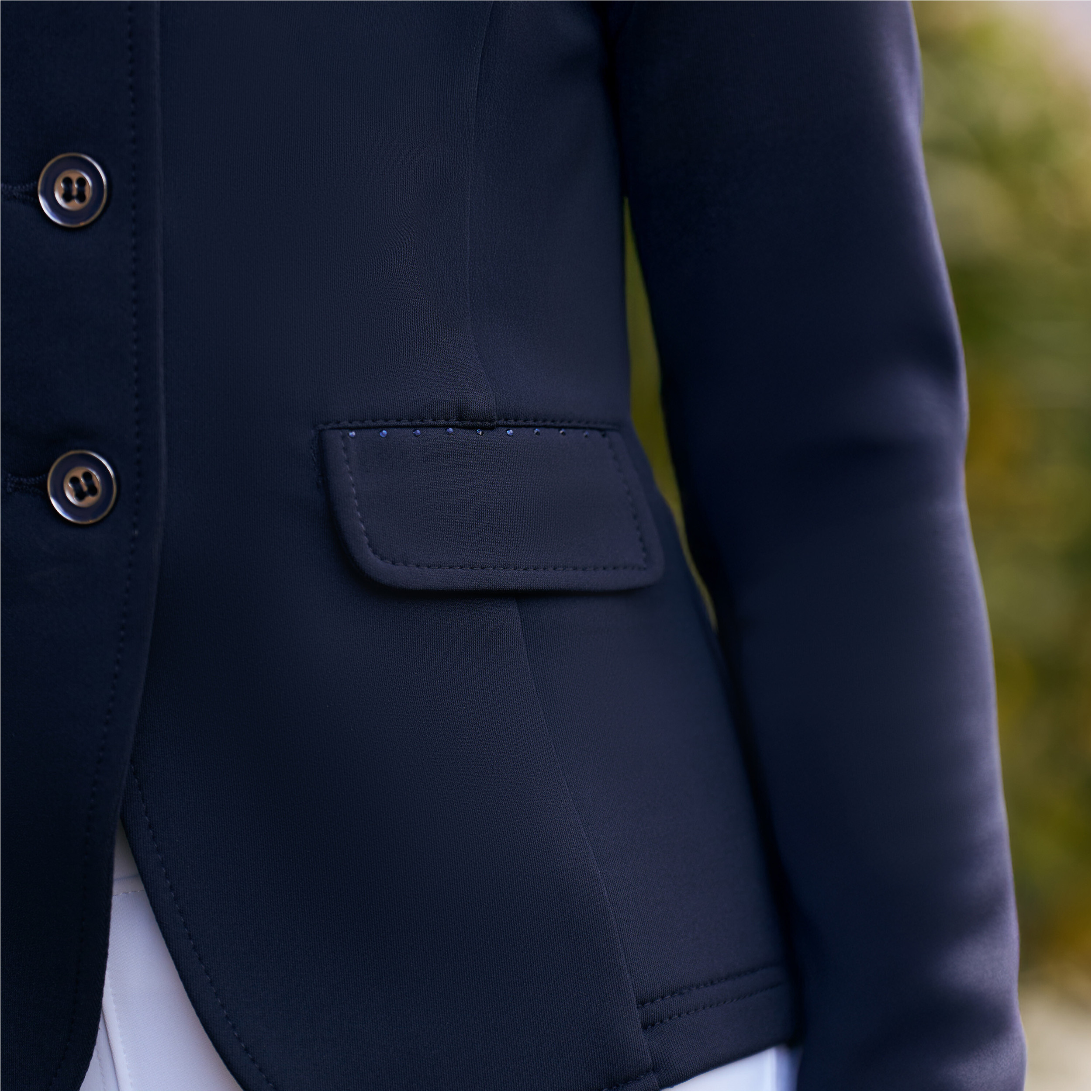 Kinder Turnierjacket IRHBasic Glam navy