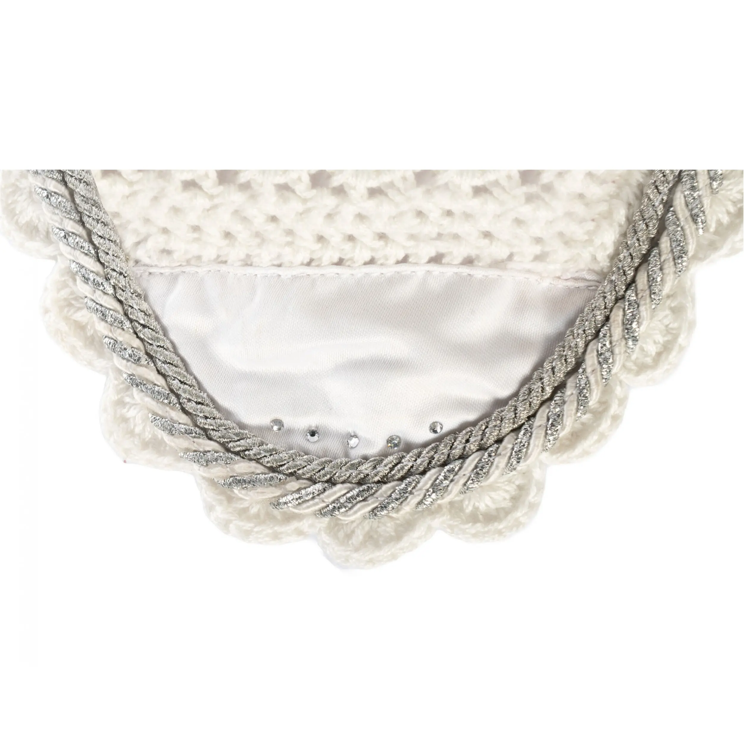 Fliegenhaube Turnier HOBBY HORSING weiß Fliegenhaube Turnier HOBBY HORSING weiß