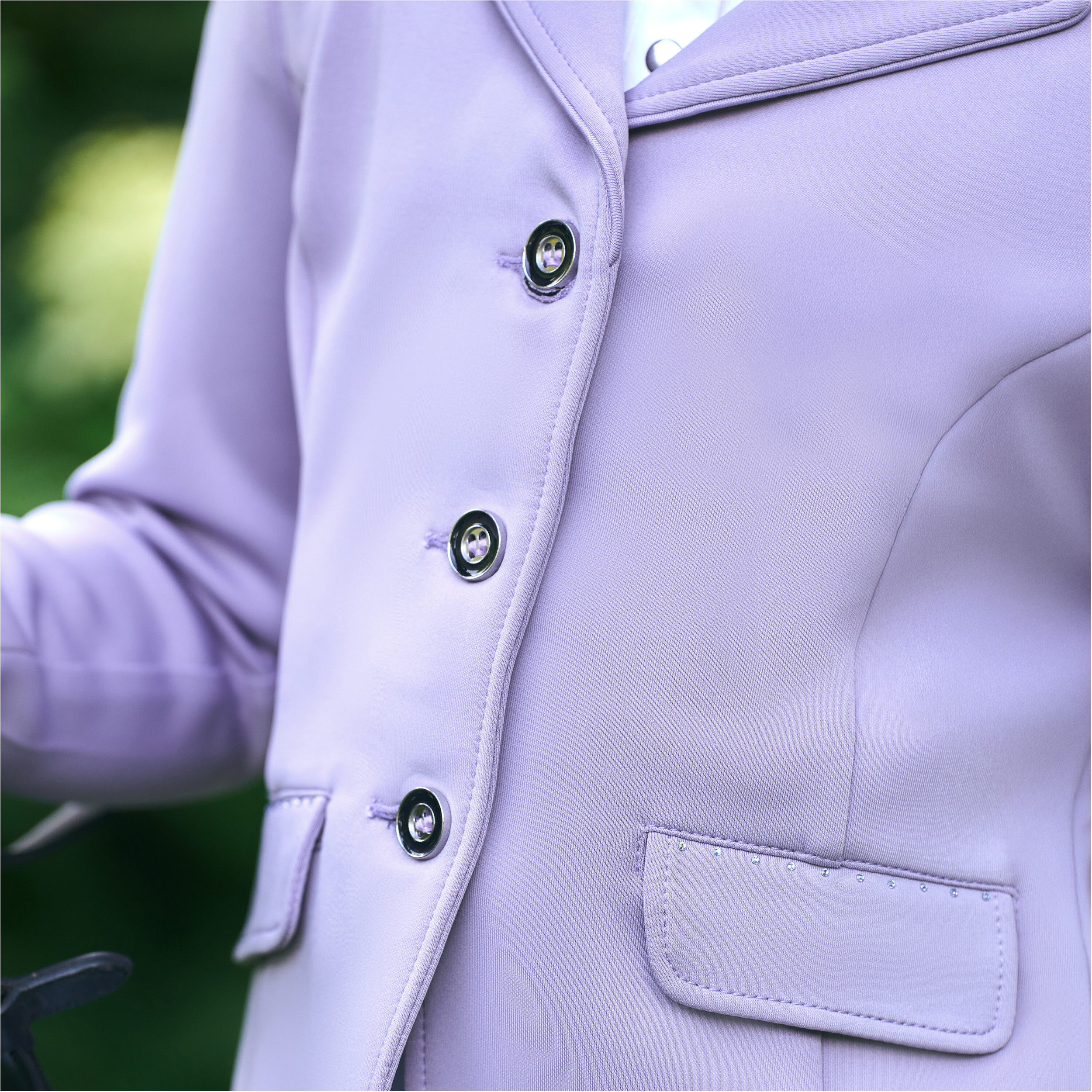 Kinder Turnierjacket IRHBasic Glam wisteria