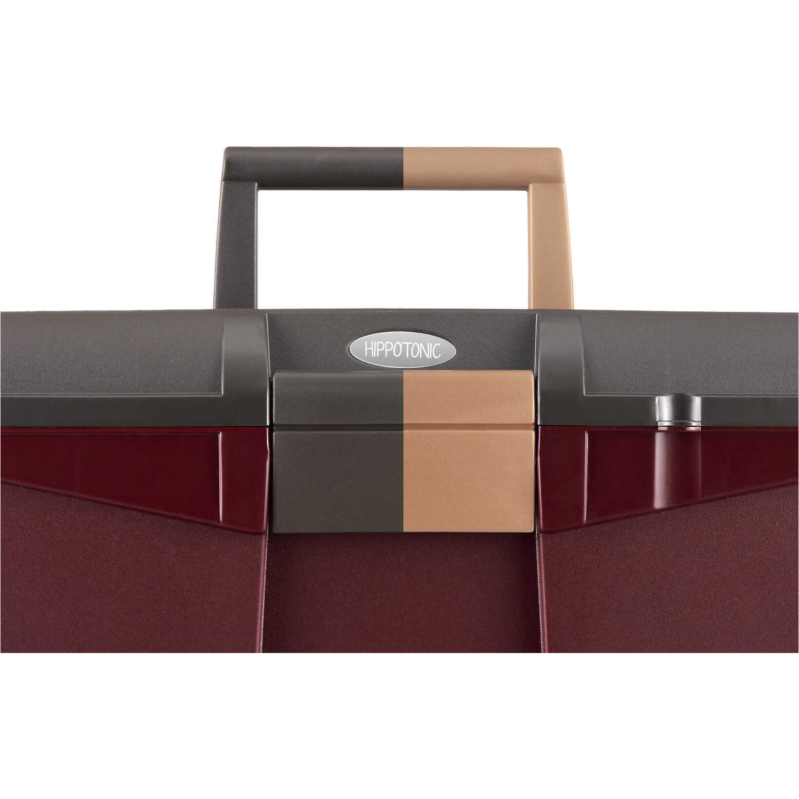 Putzbox BICOLOR bordeaux 40x27,5x24,5cm