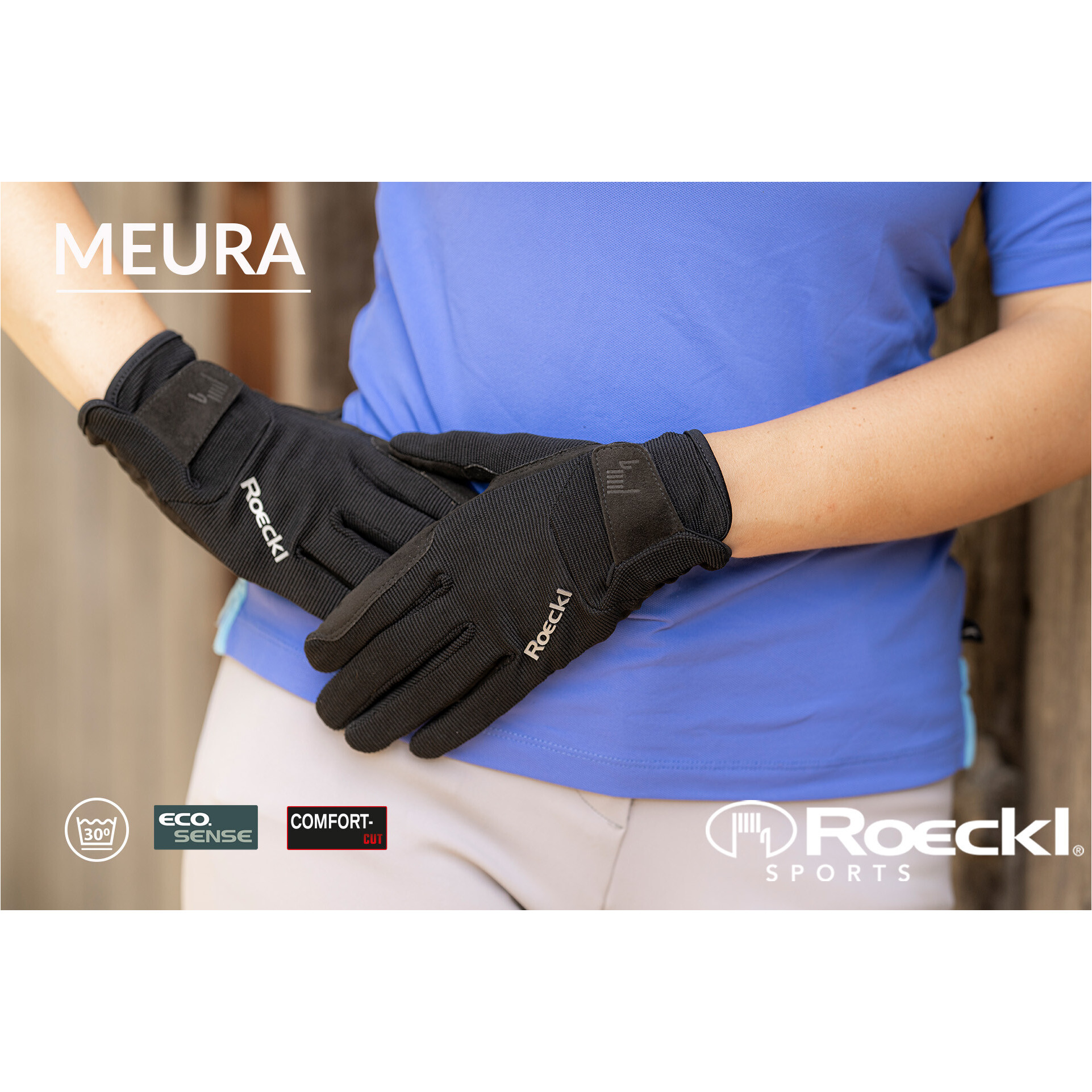 Reithandschuhe MEURA schwarz
