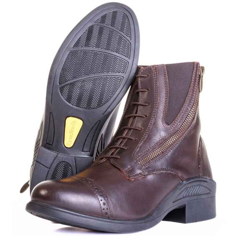 Stiefelette ROMULUS Leder geölt braun