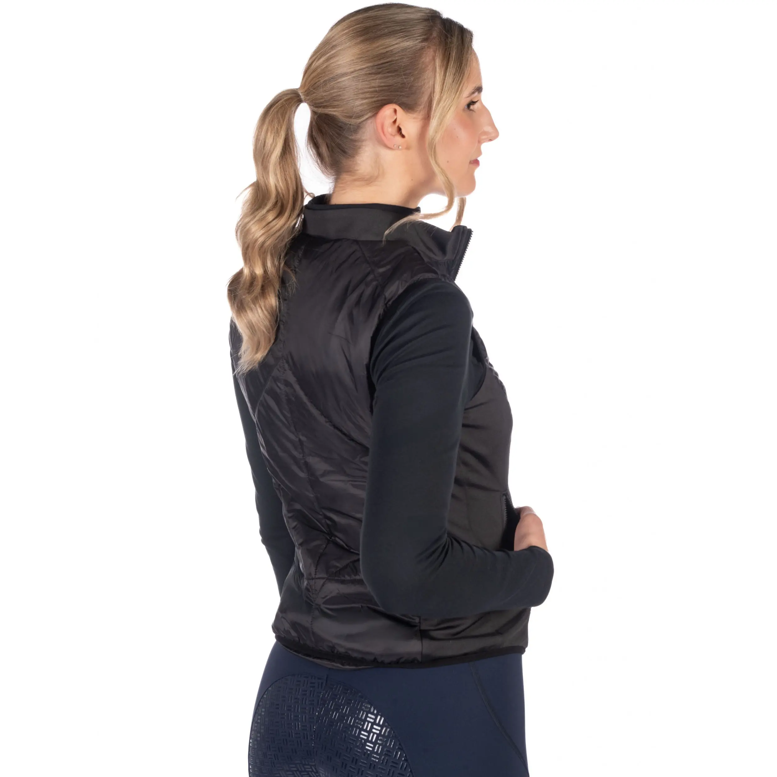 Winter Damen Heizweste SLIMLINE STYLE schwarz