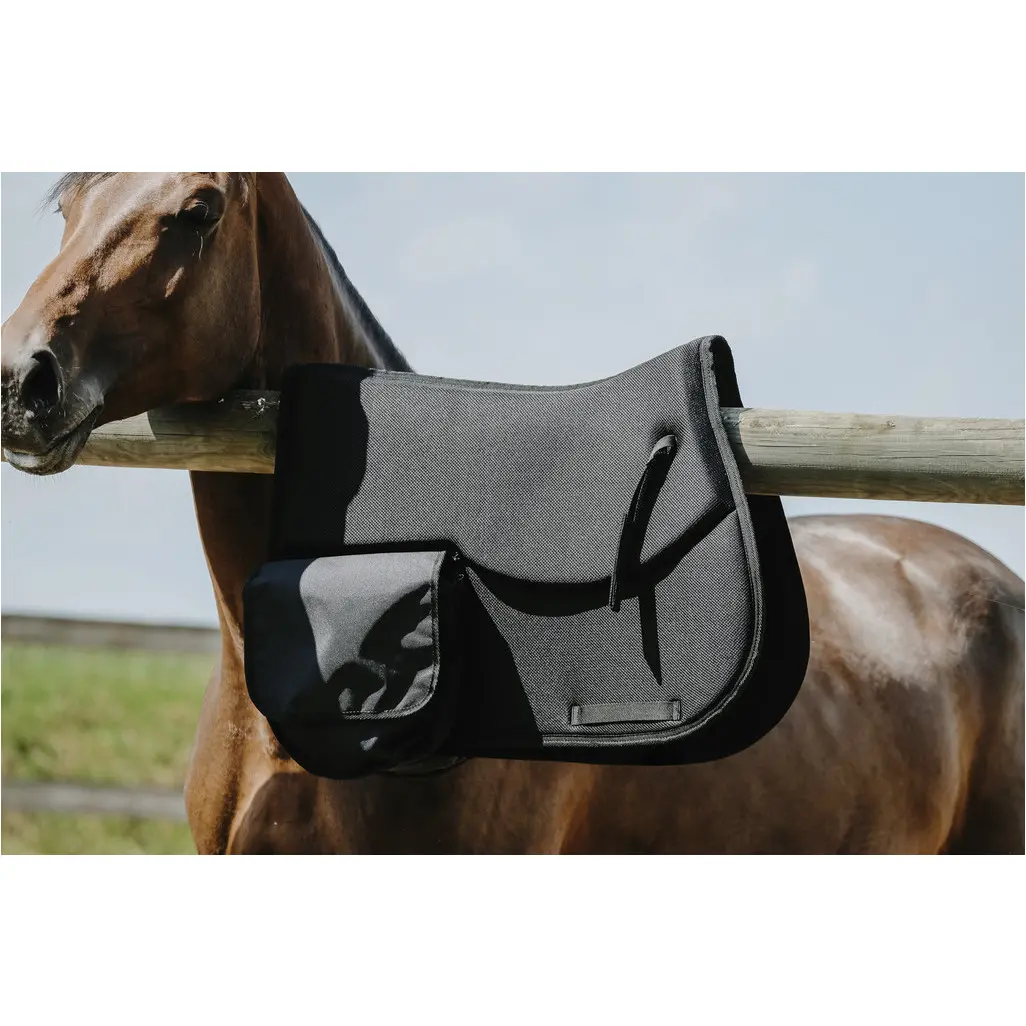 Wanderreitschabracke MESH schwarz
