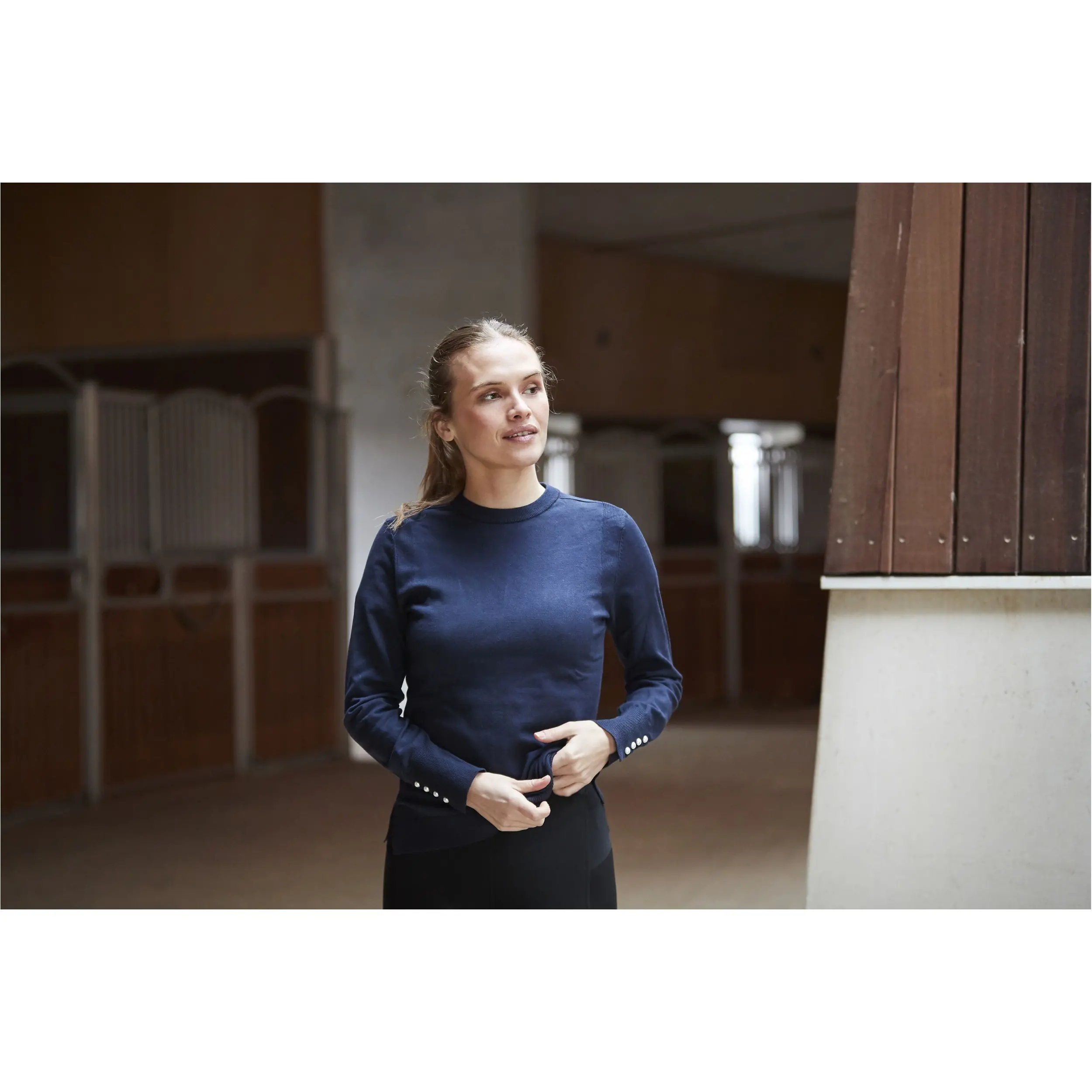 Damen Strickpullover ROBYN navy