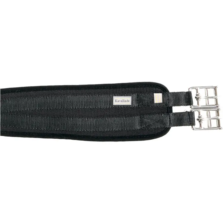 Sattelgurt Klimatex ohne Elast CLASSIC schwarz