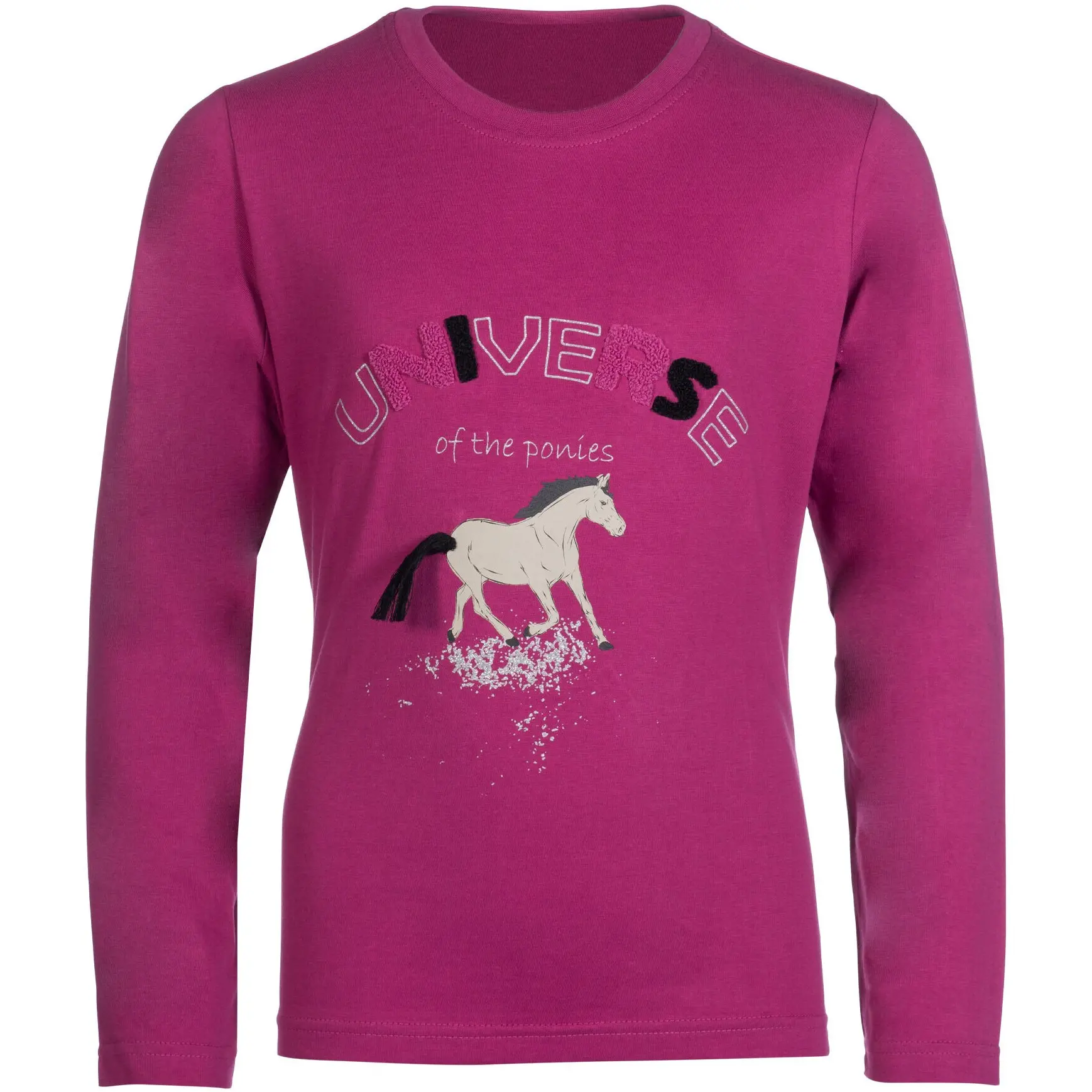 Kinder Langarmshirt POLLY magenta