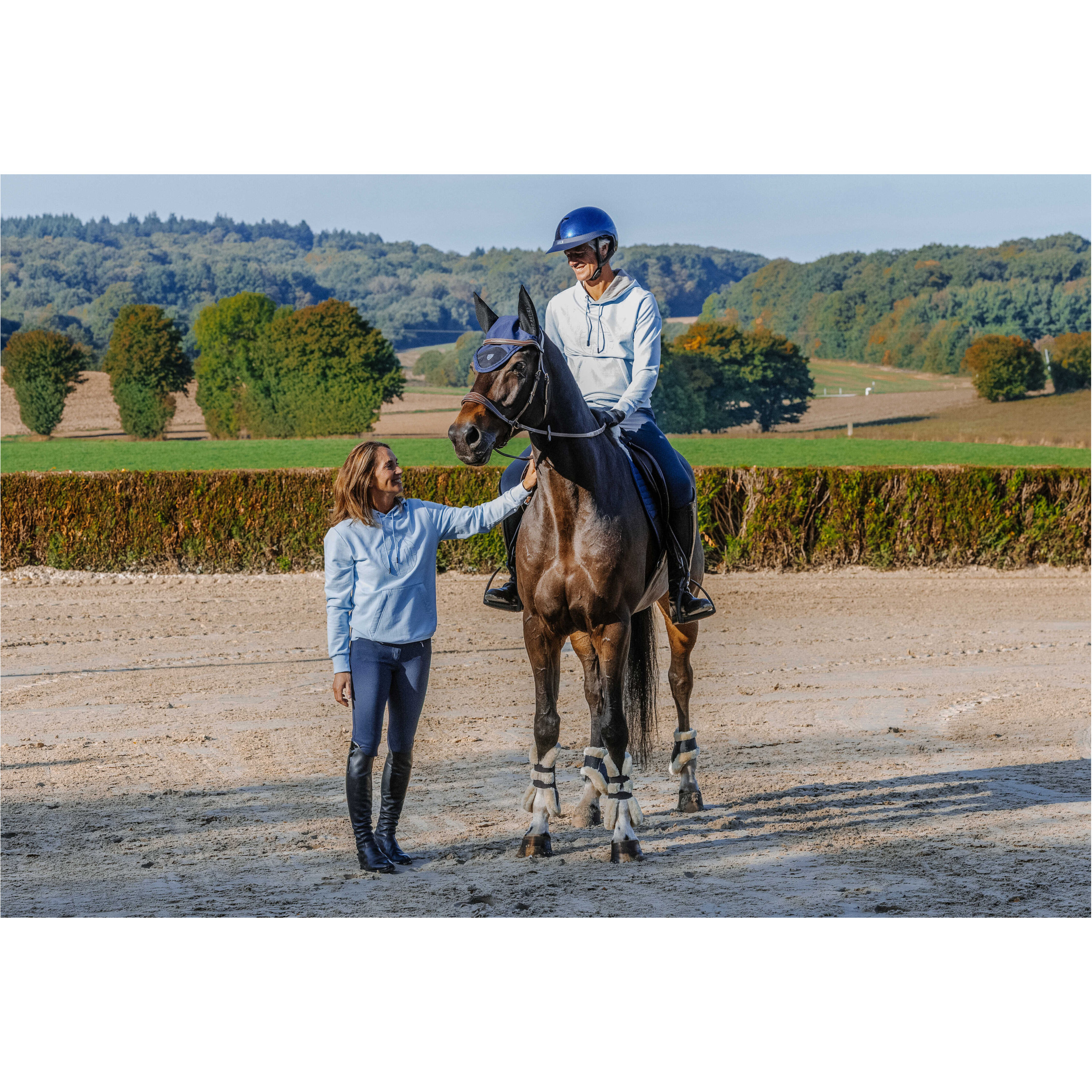 Hoody AXEL himmelblau