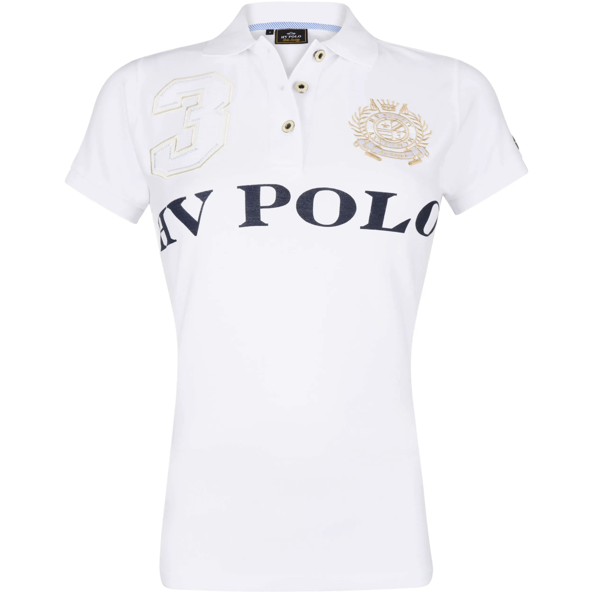 Damen Poloshirt HVPFavouritas EQ weiß