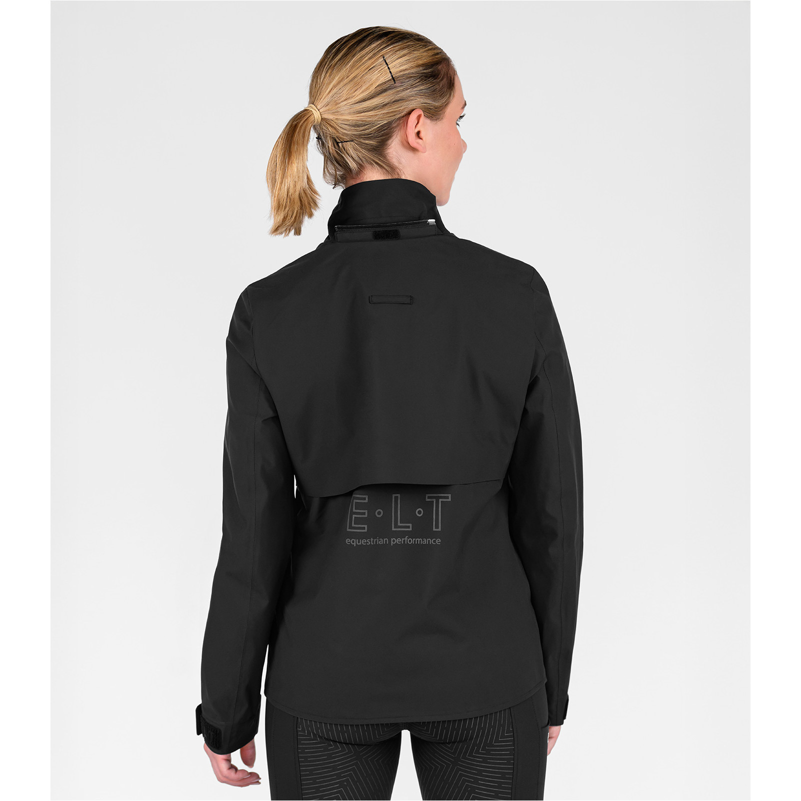Damen Regenjacke reflektierend PERFORMANCE schwarz