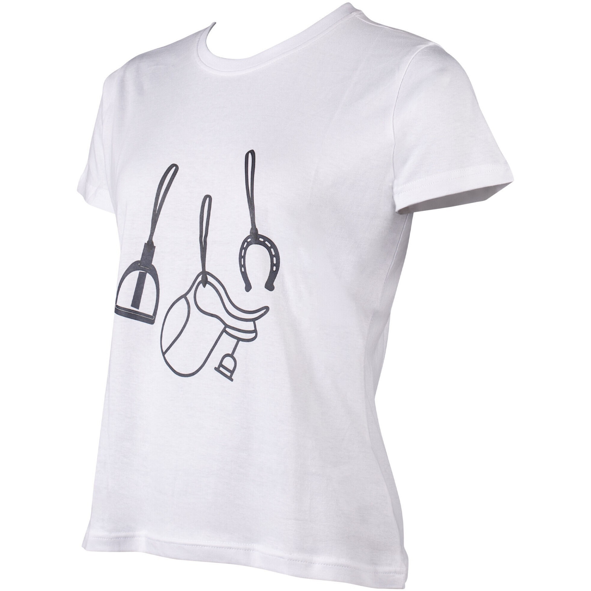 Damen T-Shirt ELEMENTS weiß