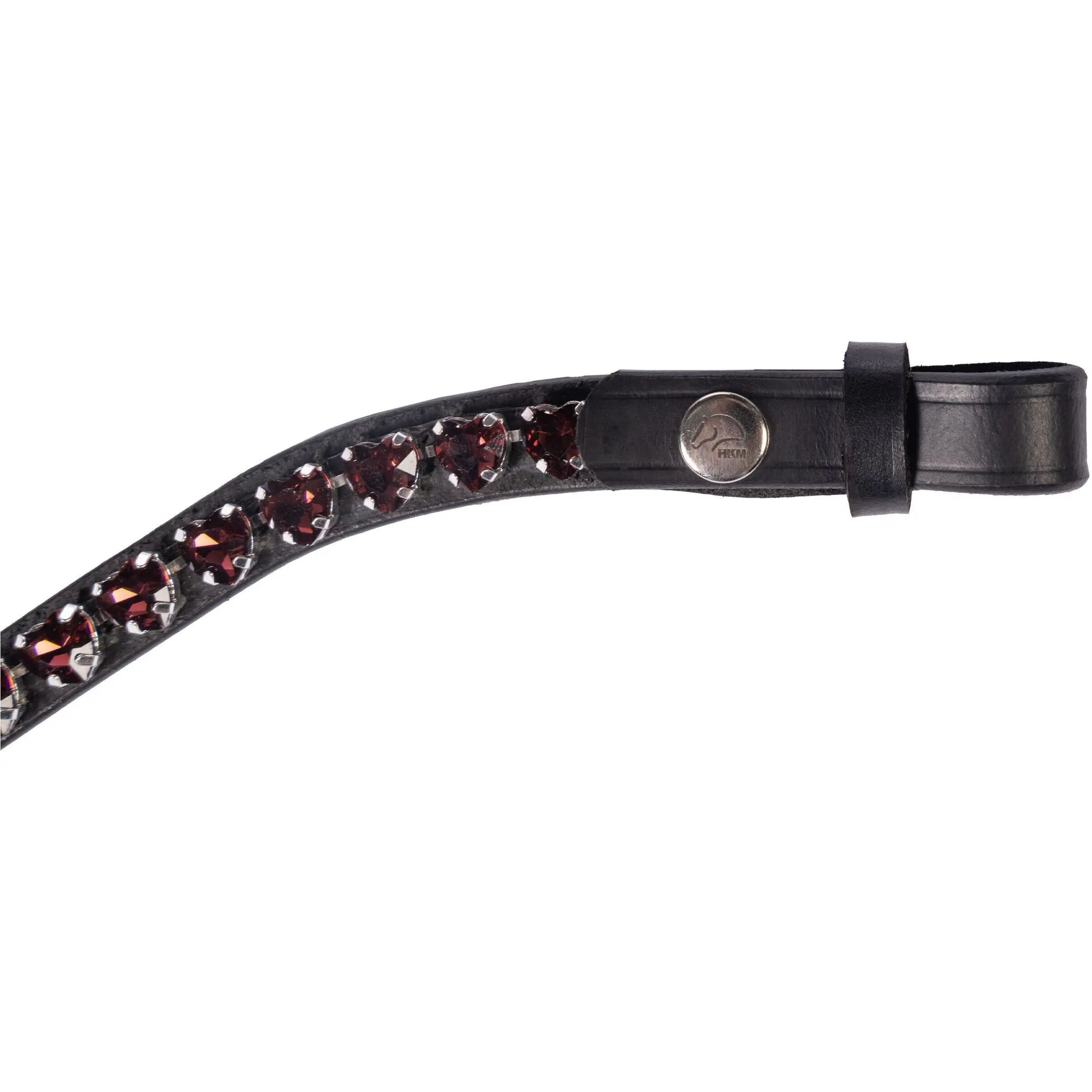 Stirnband AMOUR schwarz/braun