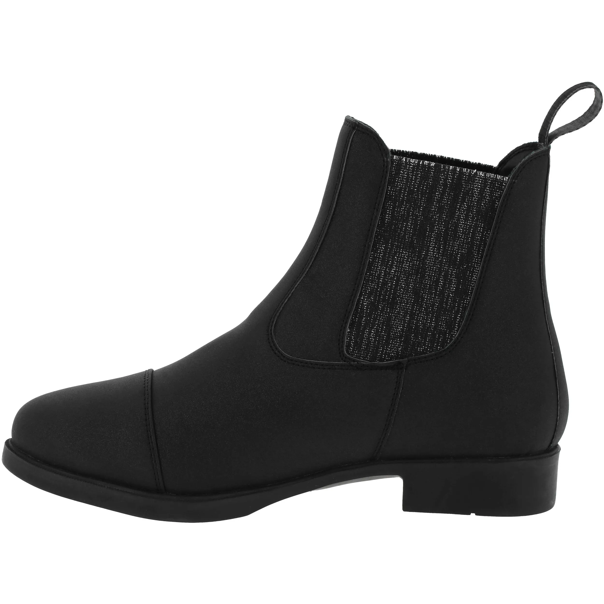 Kinder Jodhpurstiefeletten GLITZER schwarz