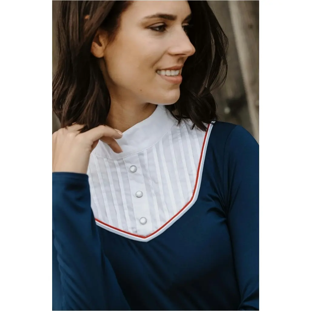 Damen Turniershirt CABOURG marineblau