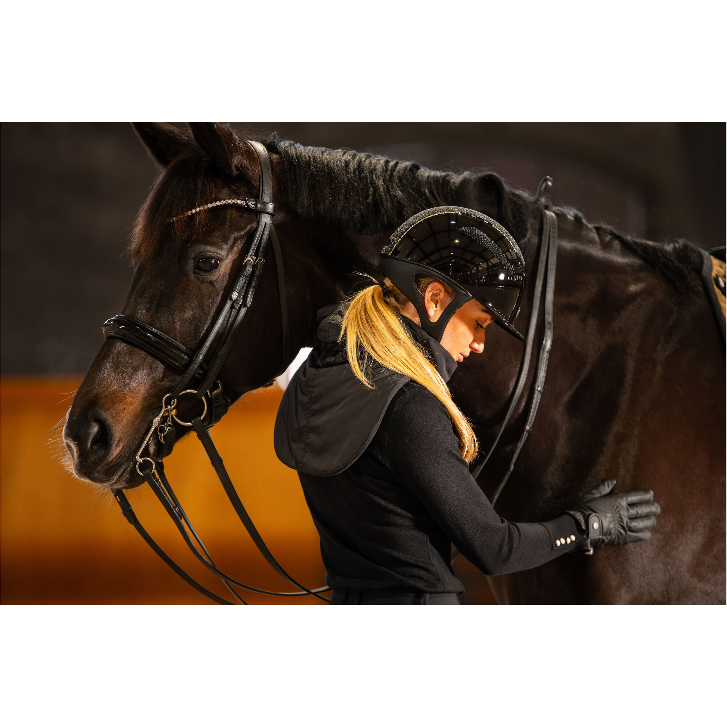 Winter Reithandschuh FIR-Tech BAY schwarz Winter Reithandschuh FIR-Tech BAY schwarz