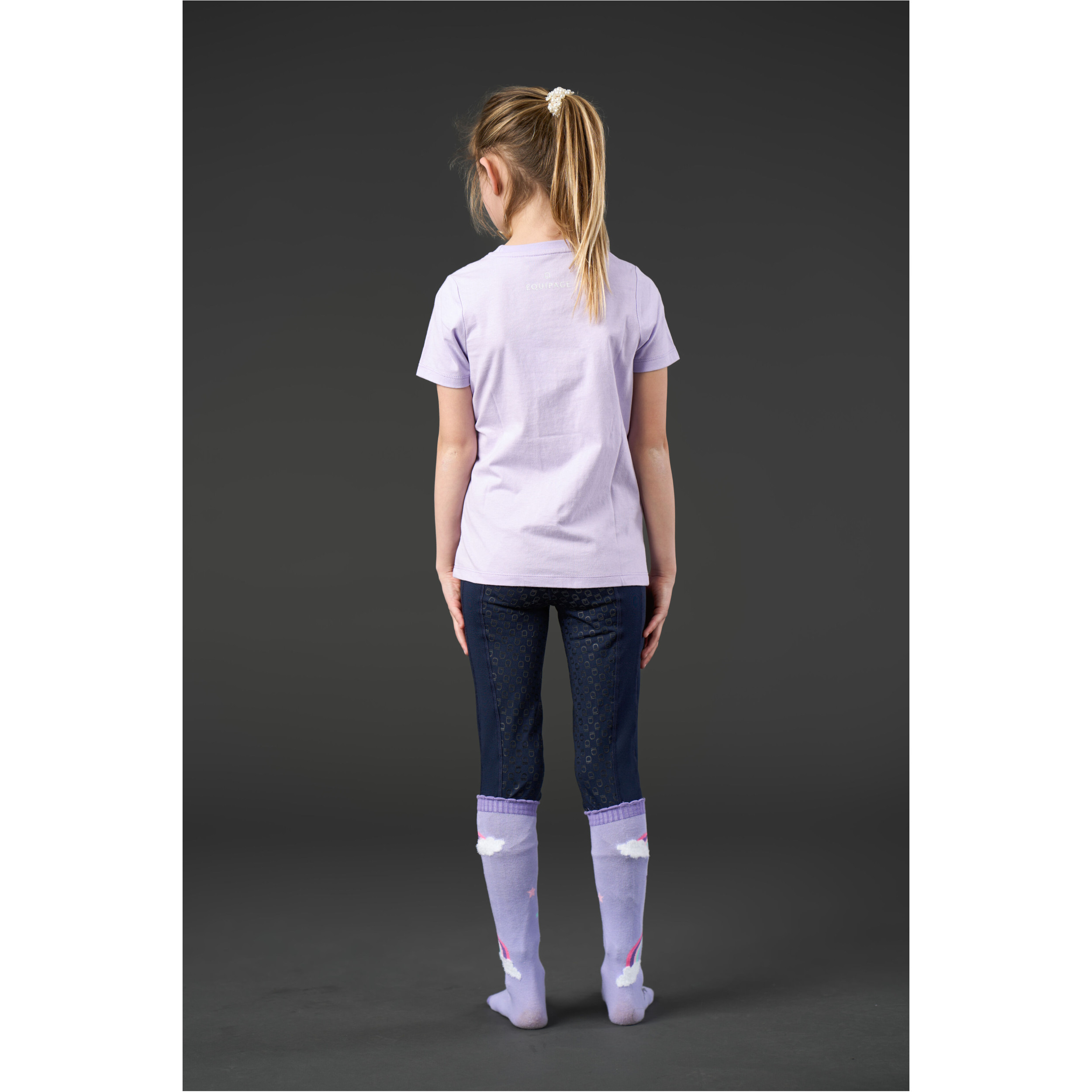 Kinder T-Shirt ANNA lavender
