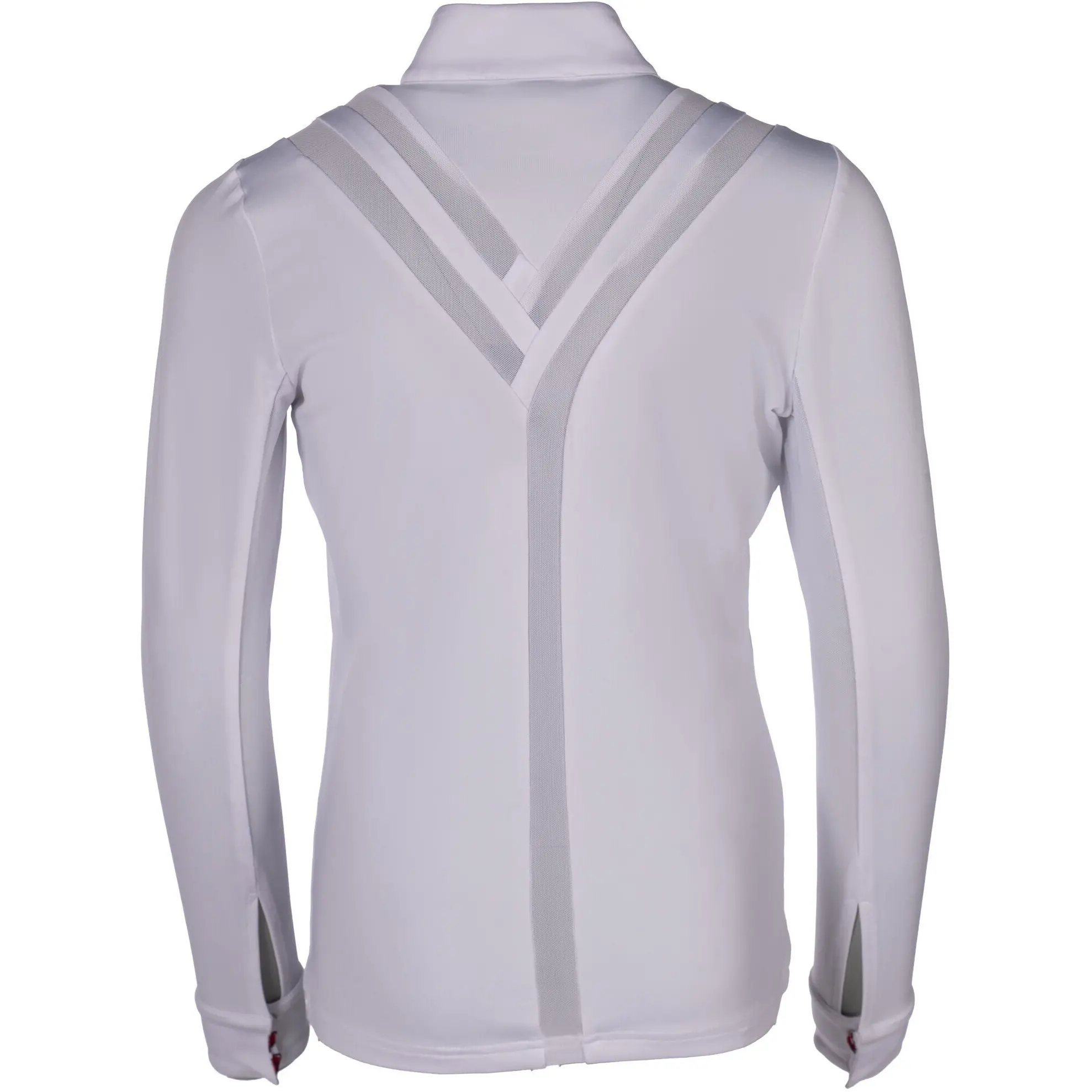 Kinder Turniershirt Langarm HUNTER KIDS weiß